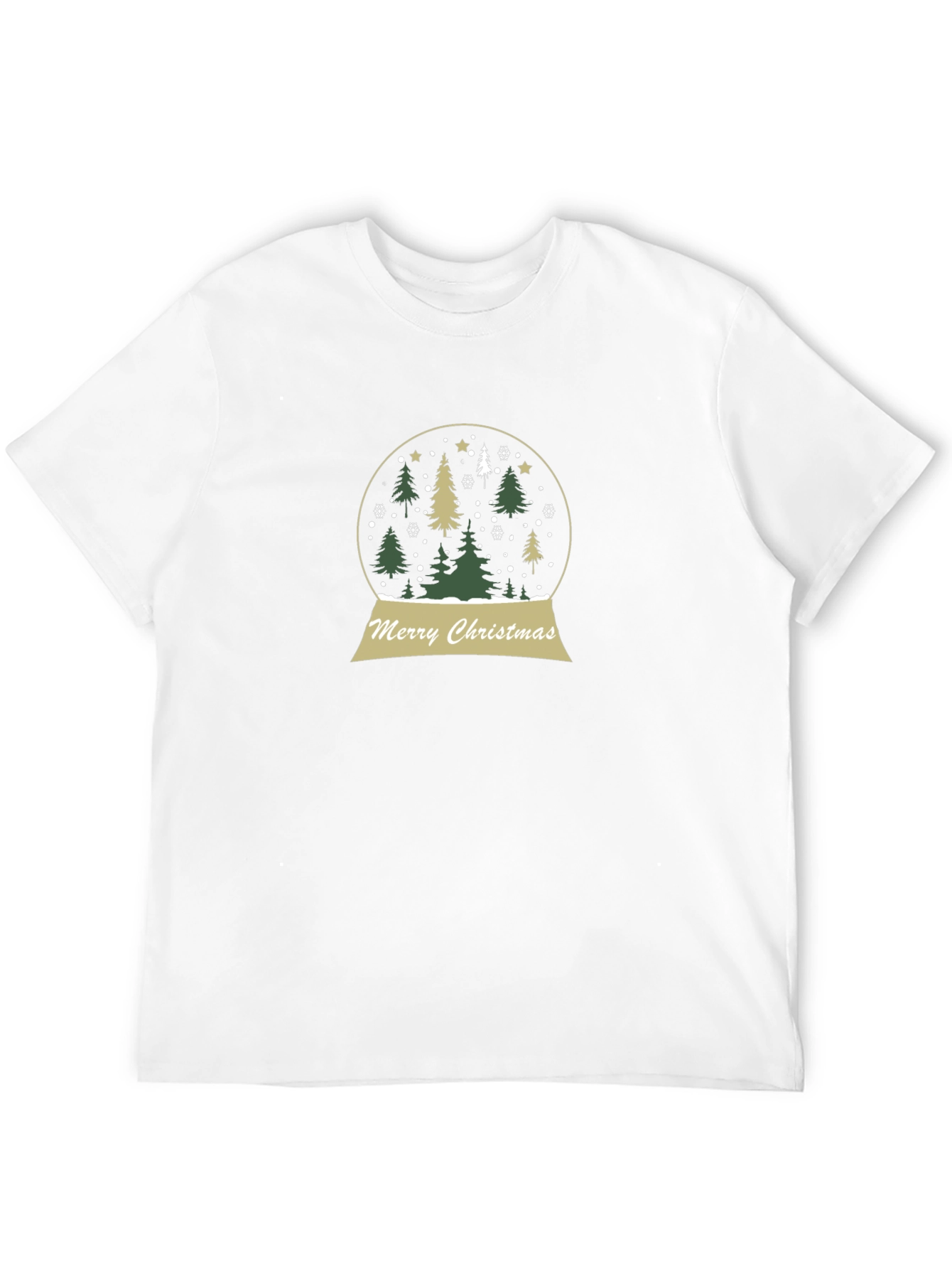 Merry Christmas Snow Globe T-Shirt