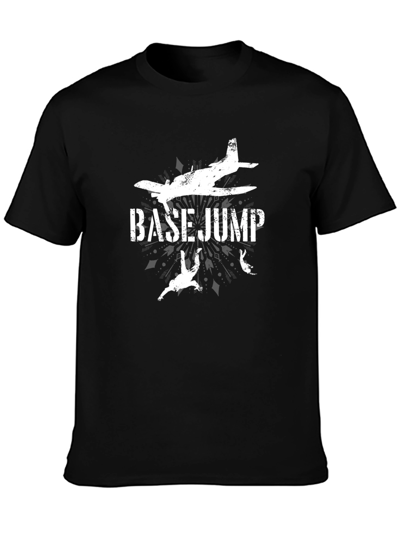 BASE JUMP Tee - Skydiving Plane Design