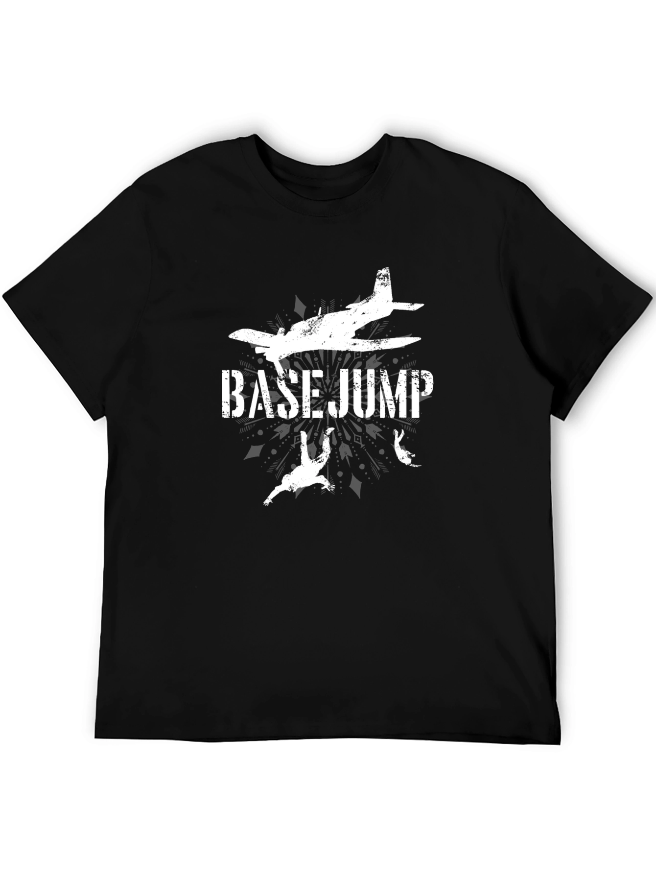 BASE JUMP Tee - Skydiving Plane Design