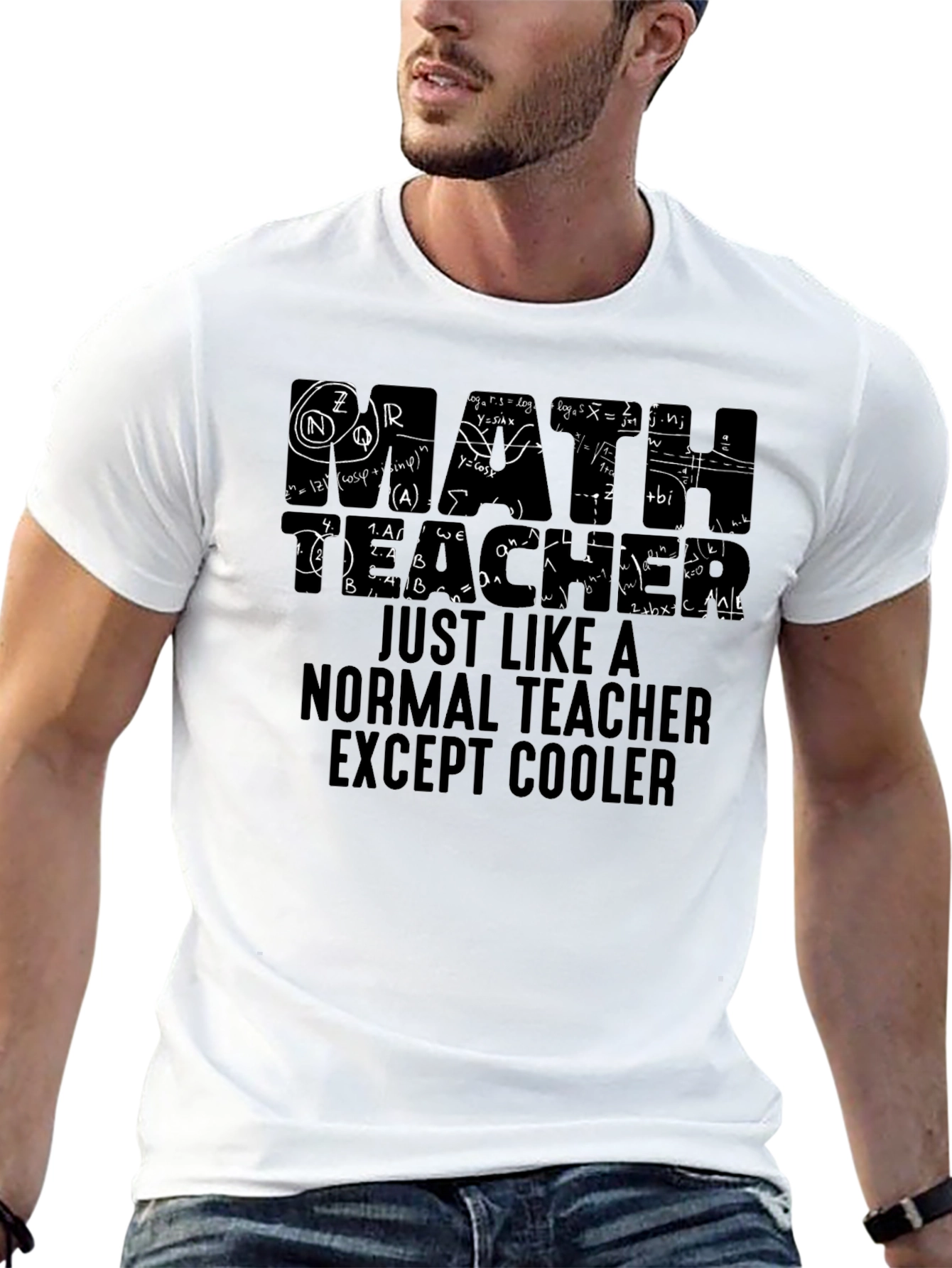 Math Teacher T-Shirt - Cool Teacher Gift