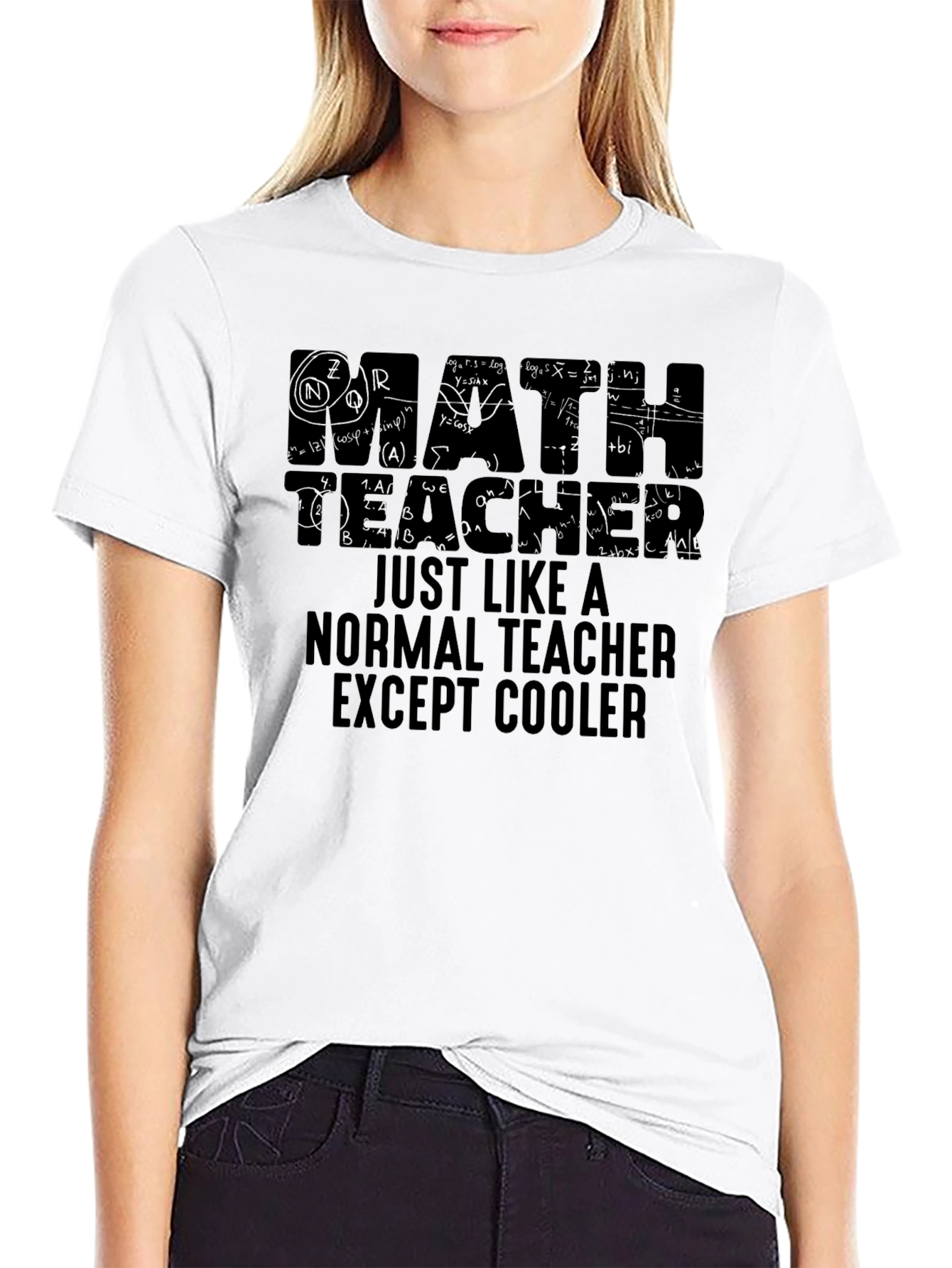Math Teacher T-Shirt - Cool Teacher Gift