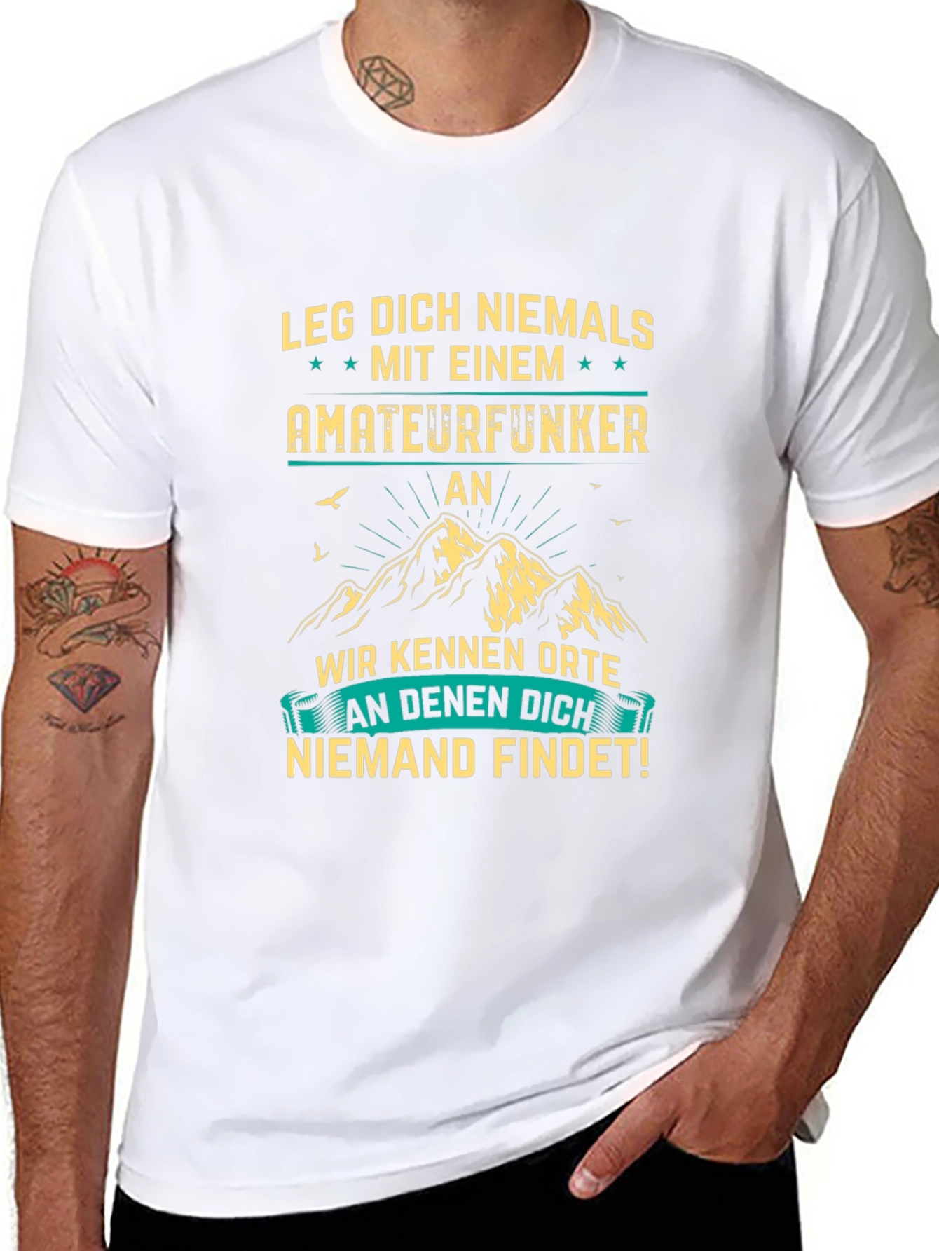 Amateurfunker T-Shirt: Never Mess With Me!