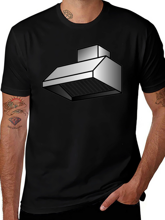Abstract Kitchen Hood Graphic T-Shirt