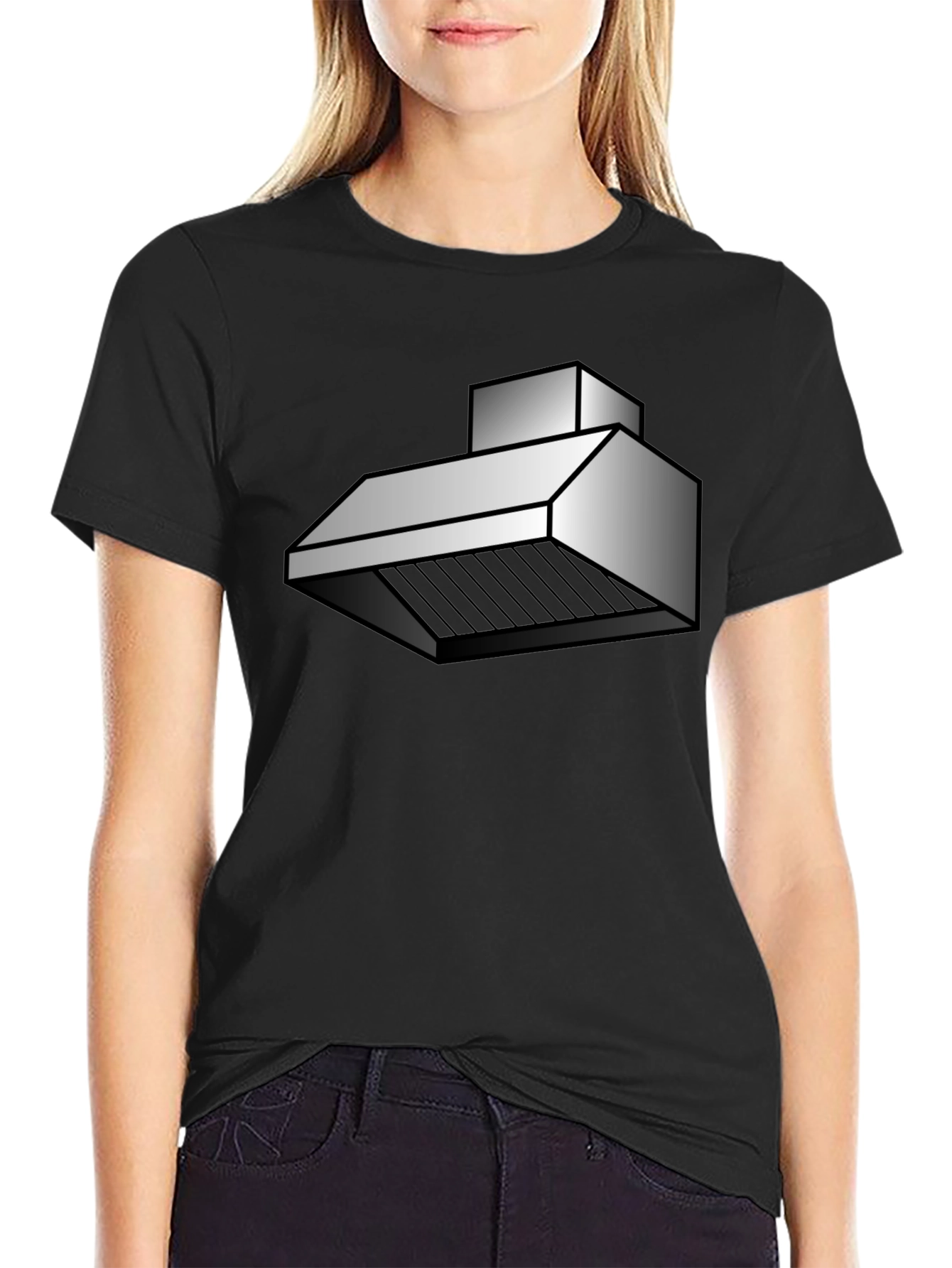 Abstract Kitchen Hood Graphic T-Shirt