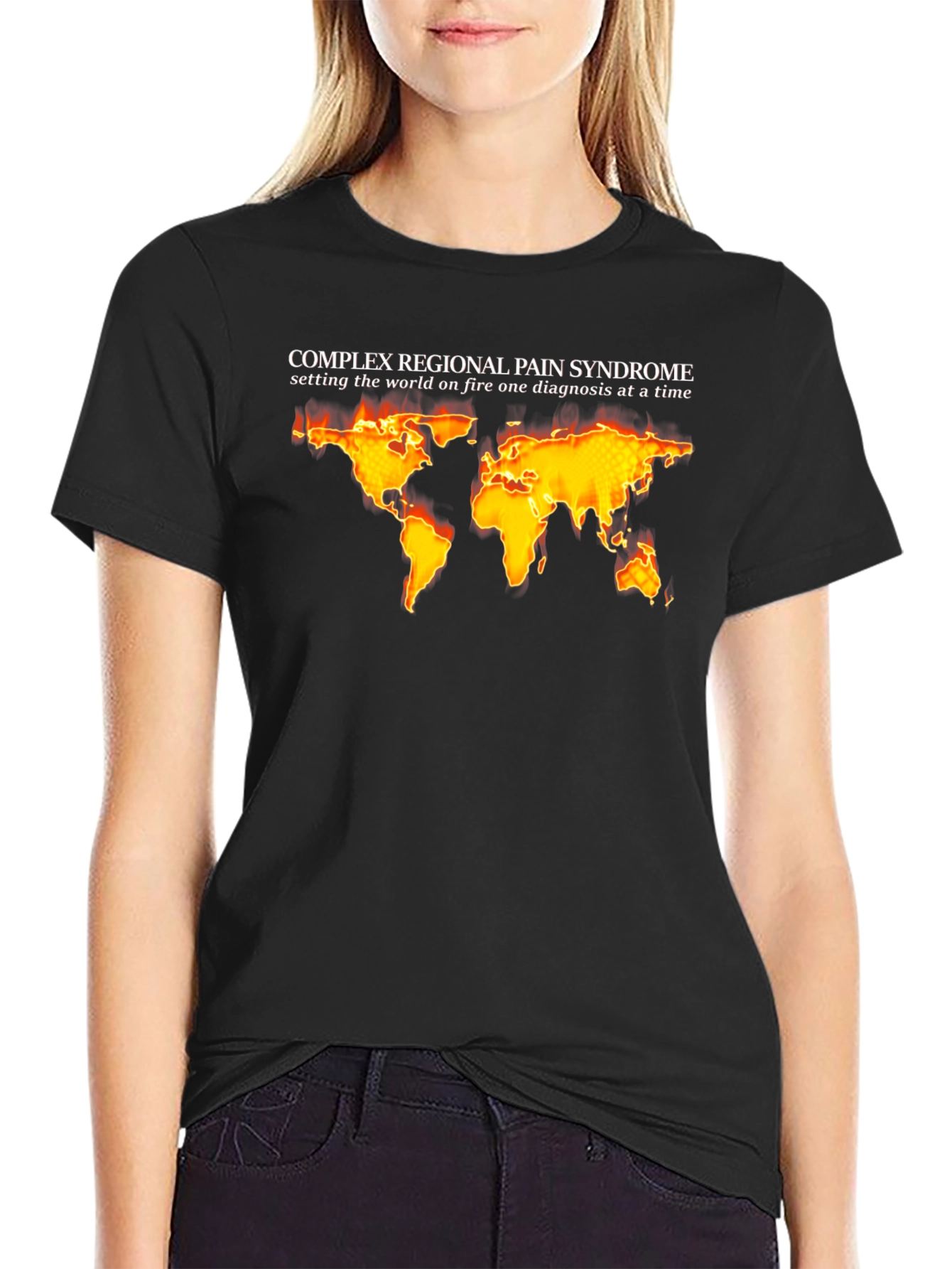Complex Regional Pain Syndrome Awareness T-Shirt