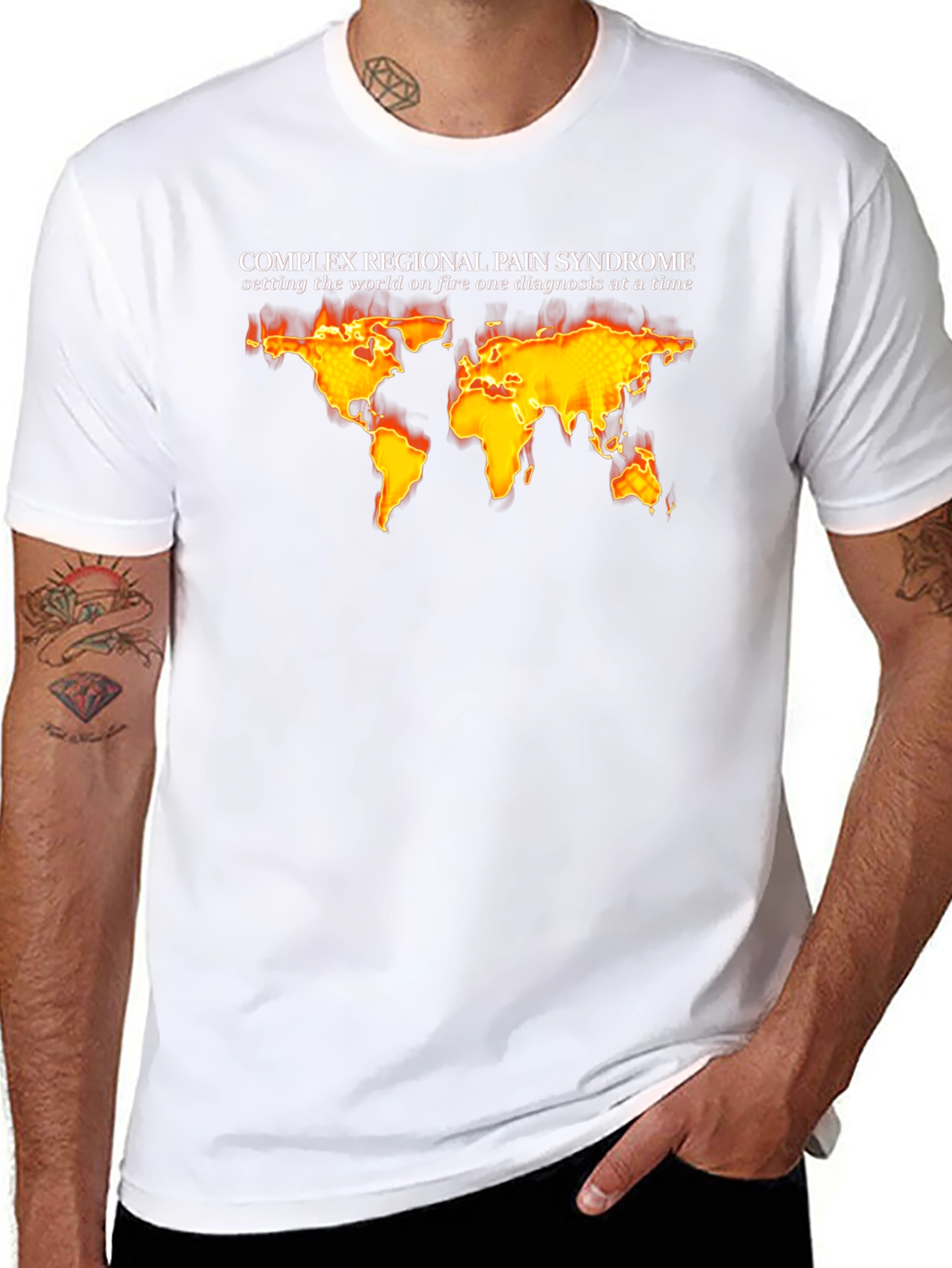 Complex Regional Pain Syndrome Awareness T-Shirt