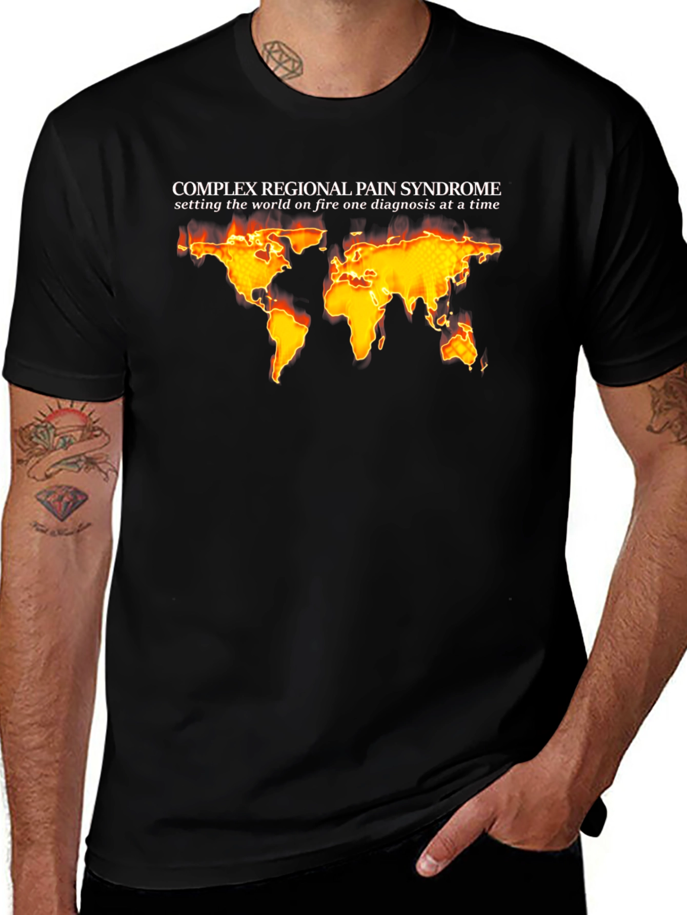 Complex Regional Pain Syndrome Awareness T-Shirt