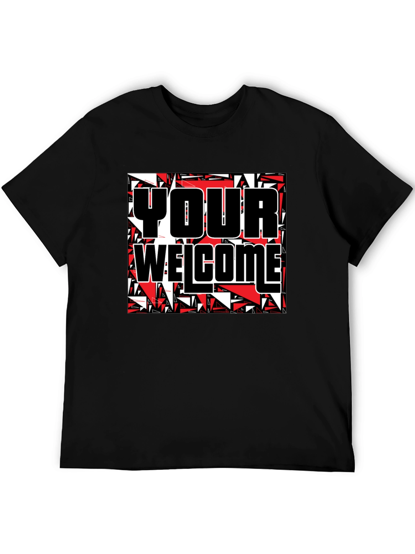 Your Welcome Black Graphic Tee