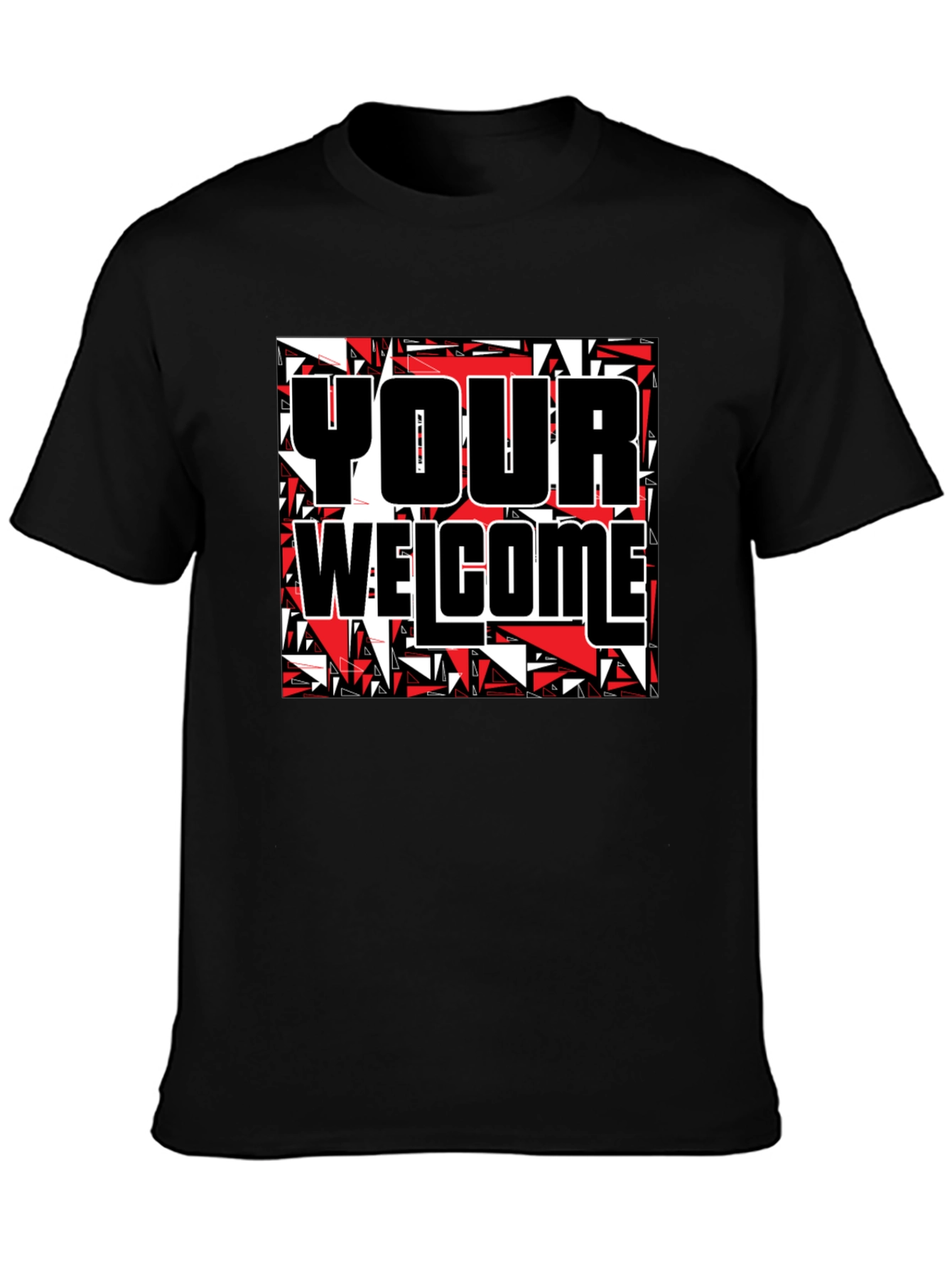 Your Welcome Black Graphic Tee