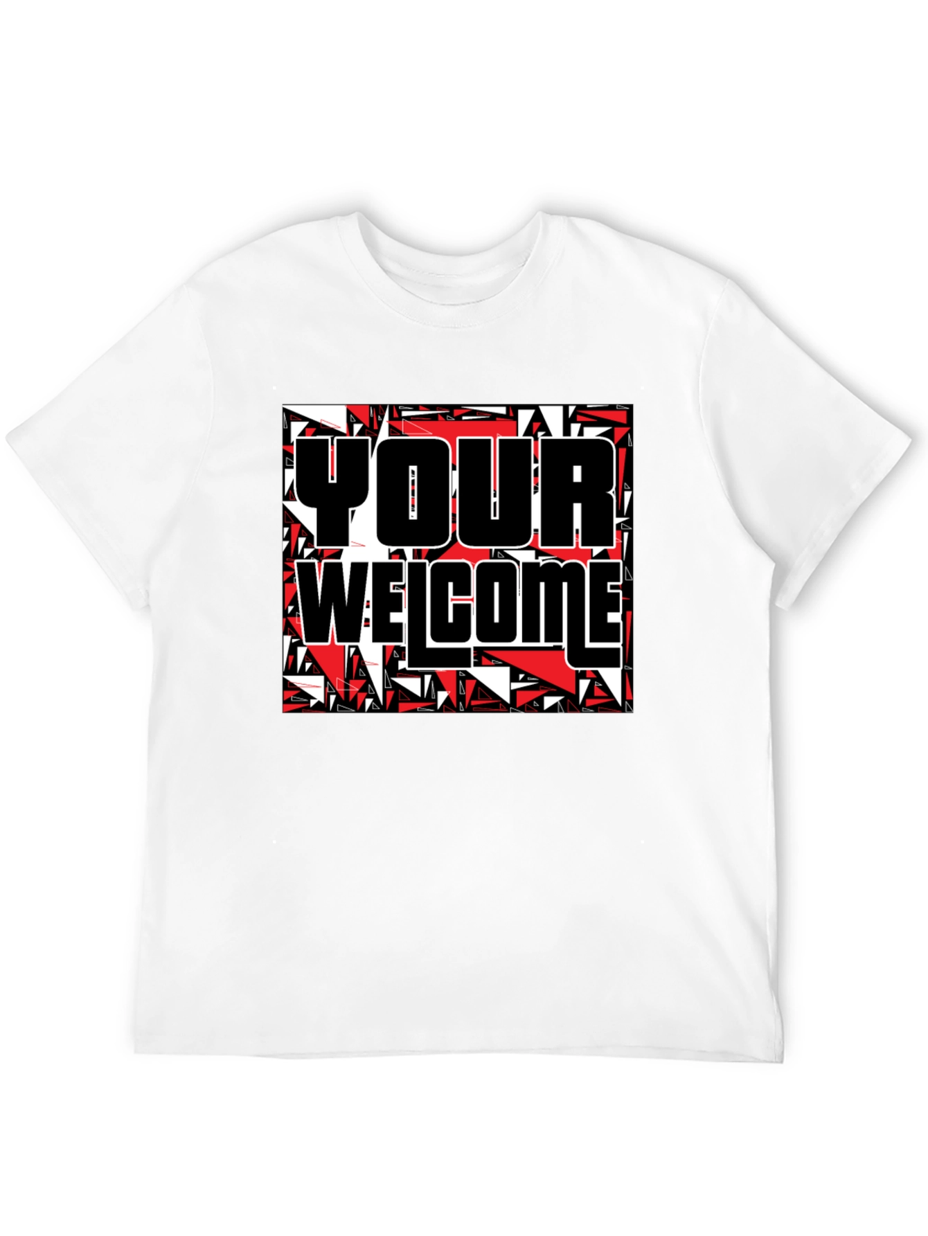 Your Welcome Black Graphic Tee