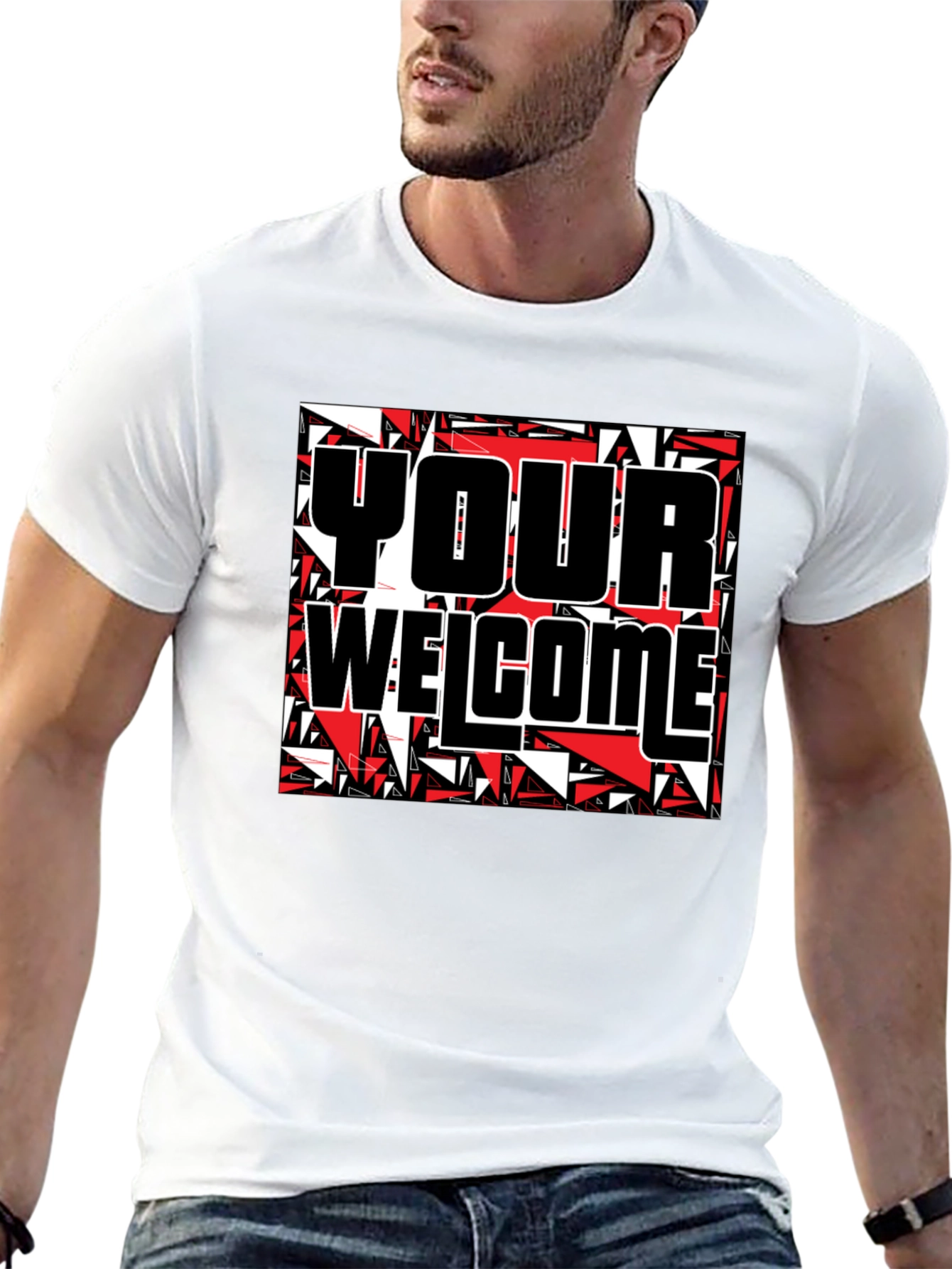 Your Welcome Black Graphic Tee