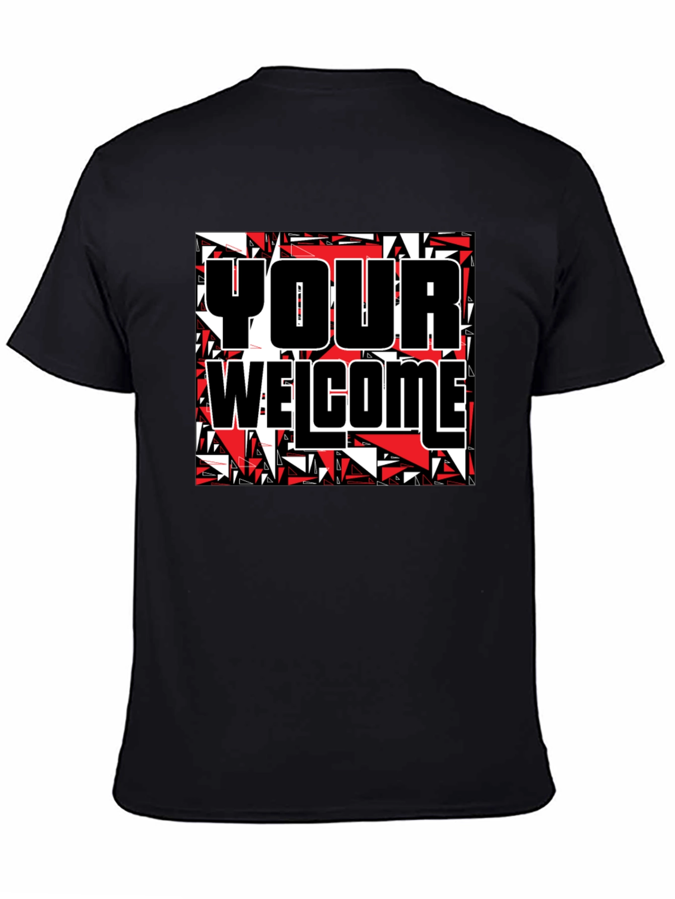 Your Welcome Black Graphic Tee