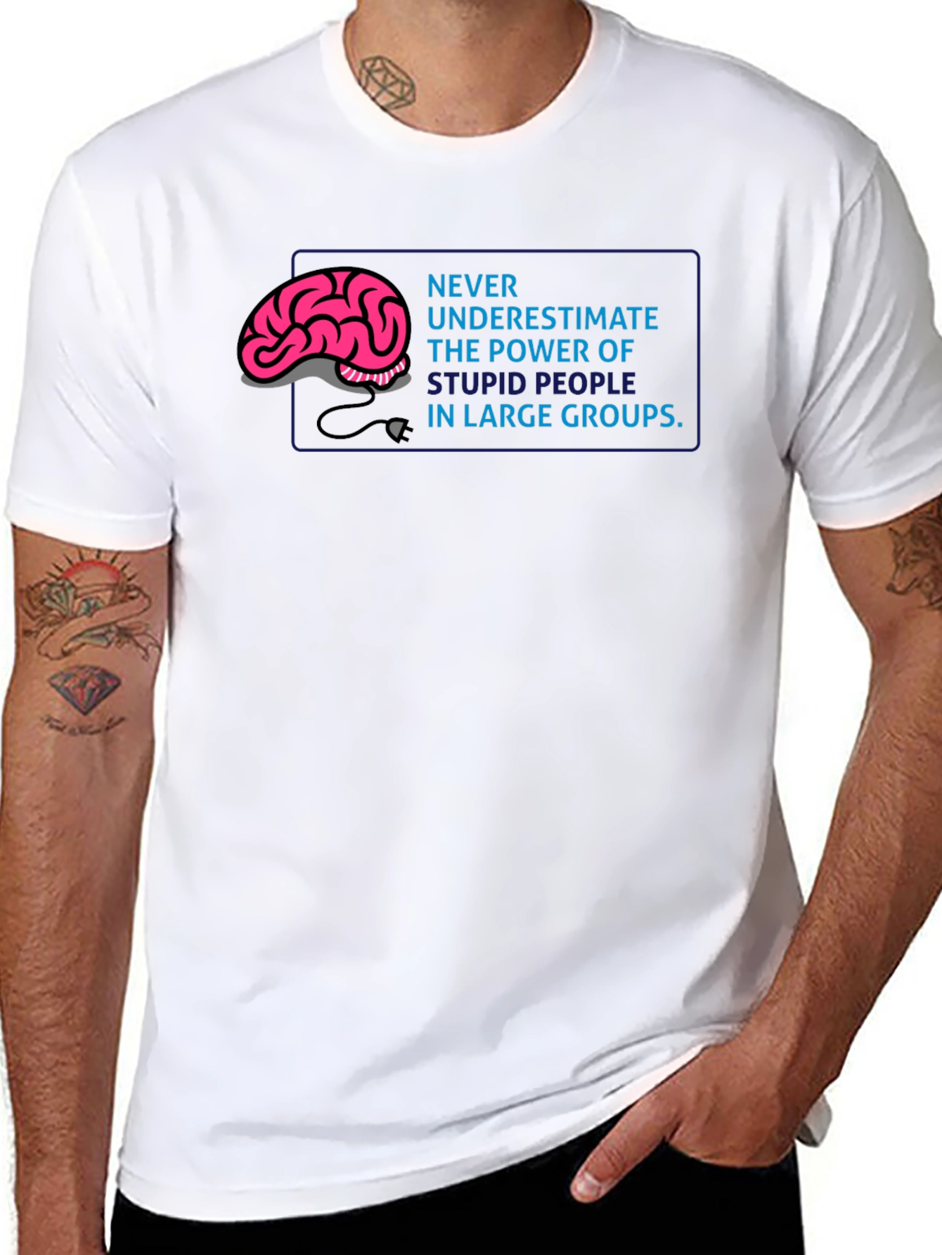 Funny Brain Power T-Shirt