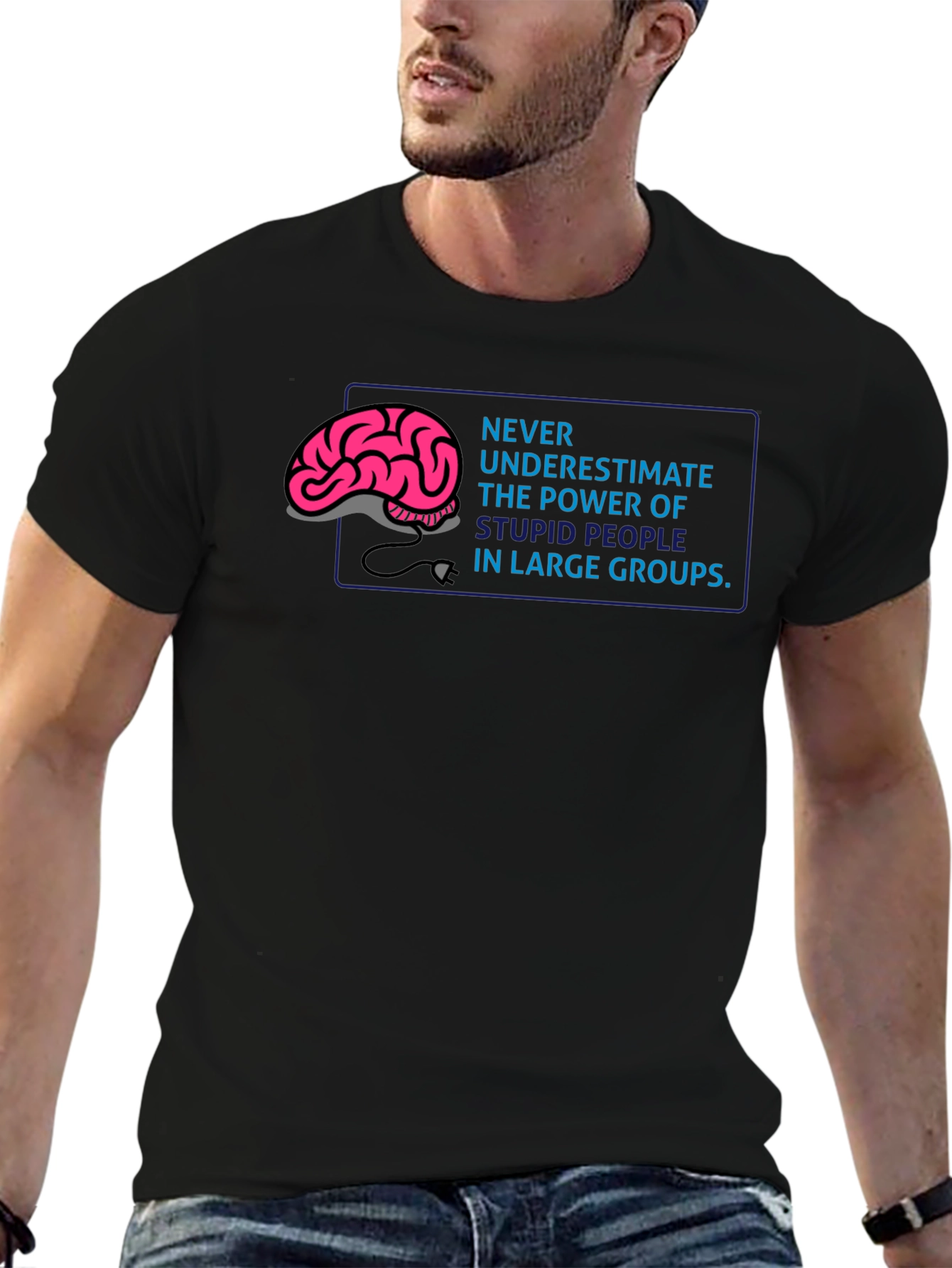 Funny Brain Power T-Shirt