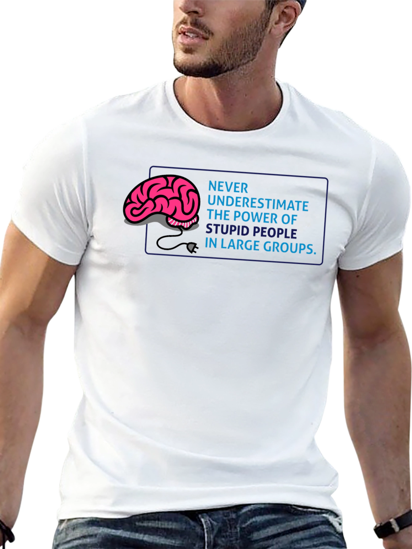 Funny Brain Power T-Shirt