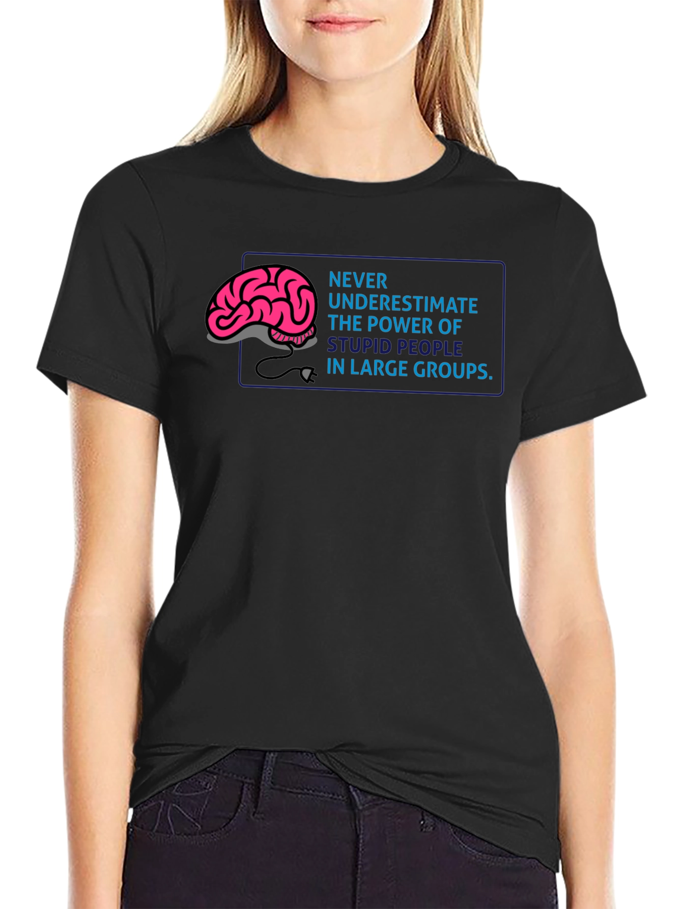 Funny Brain Power T-Shirt