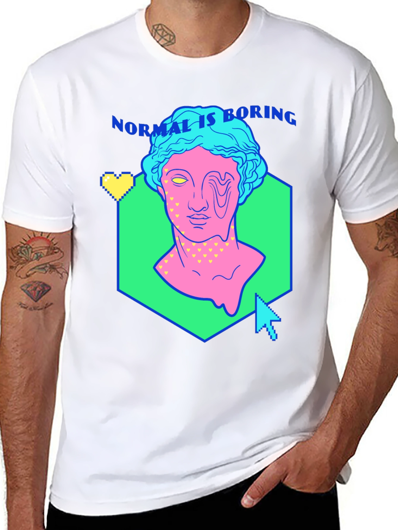 Normal is Boring Graphic Tee