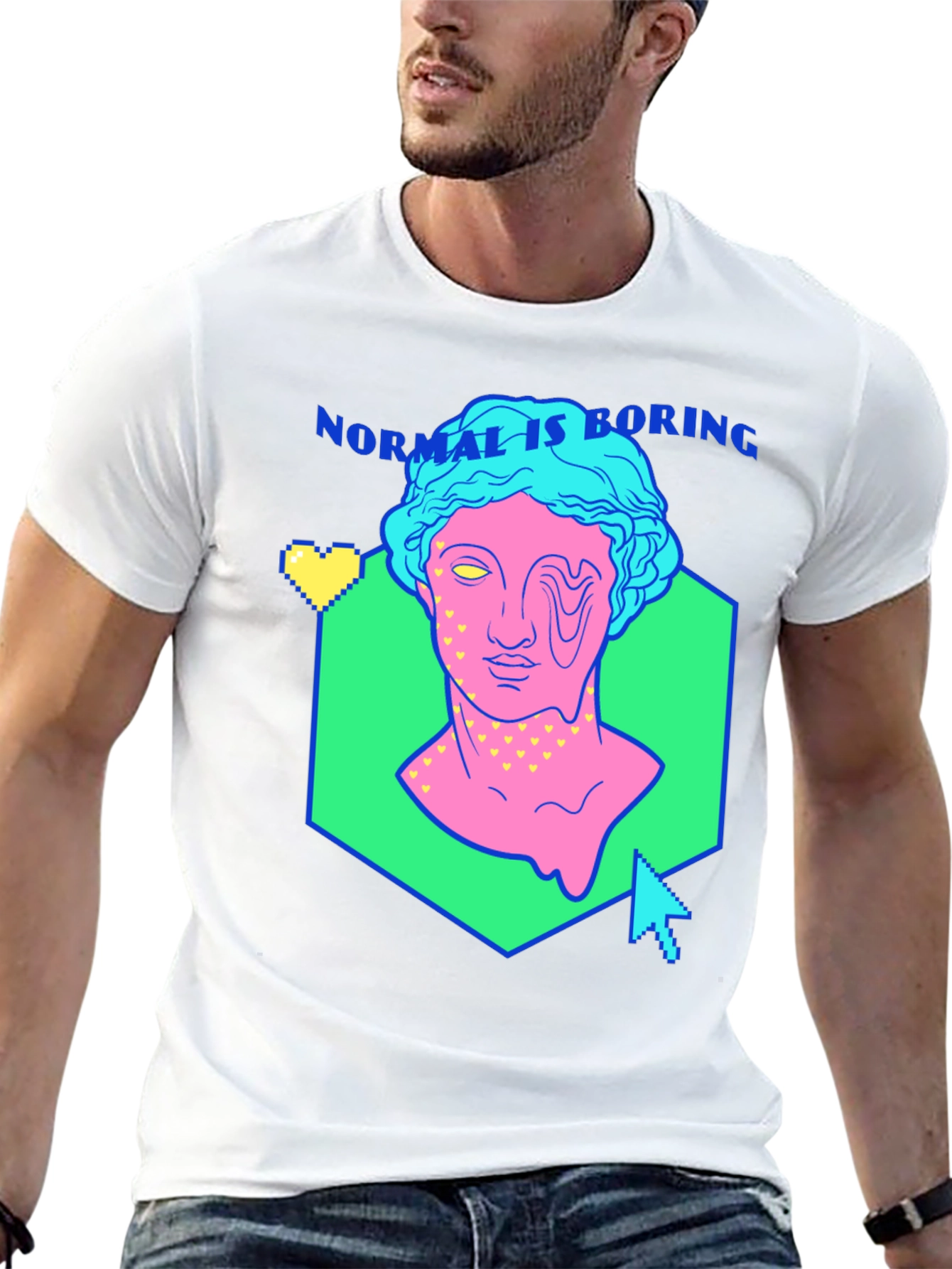 Normal is Boring Graphic Tee