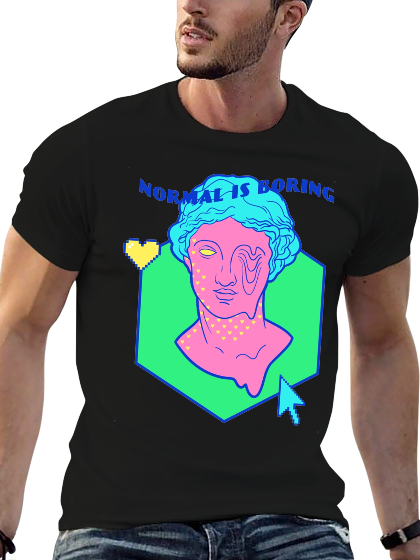 Normal is Boring Graphic Tee