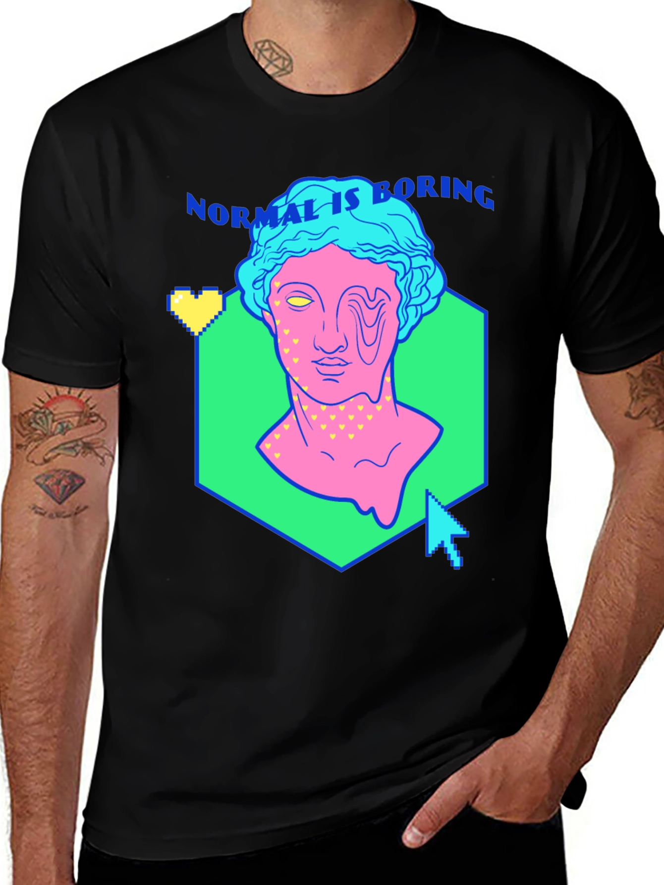 Normal is Boring Graphic Tee