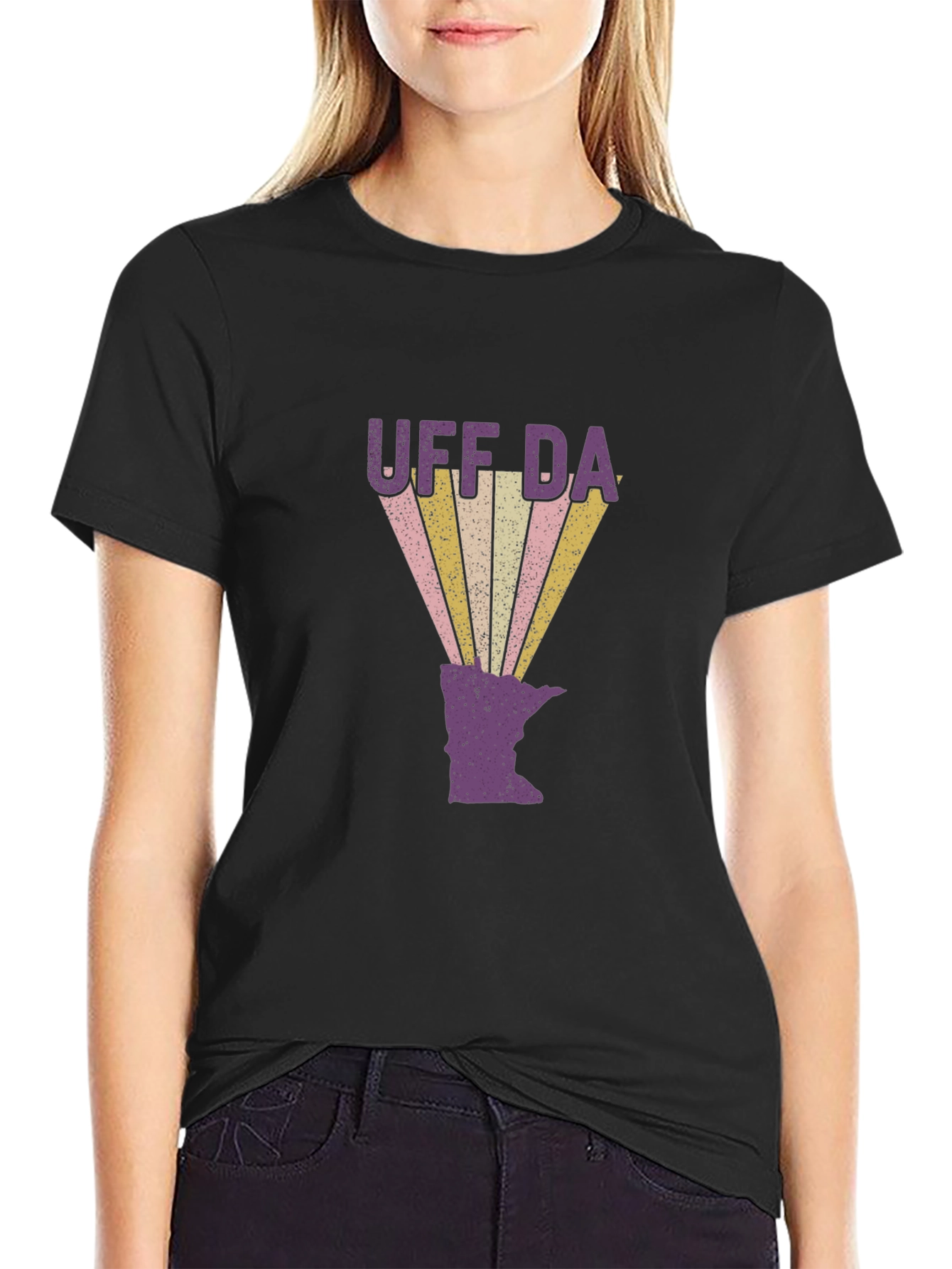 Uff Da Minnesota Retro T-Shirt