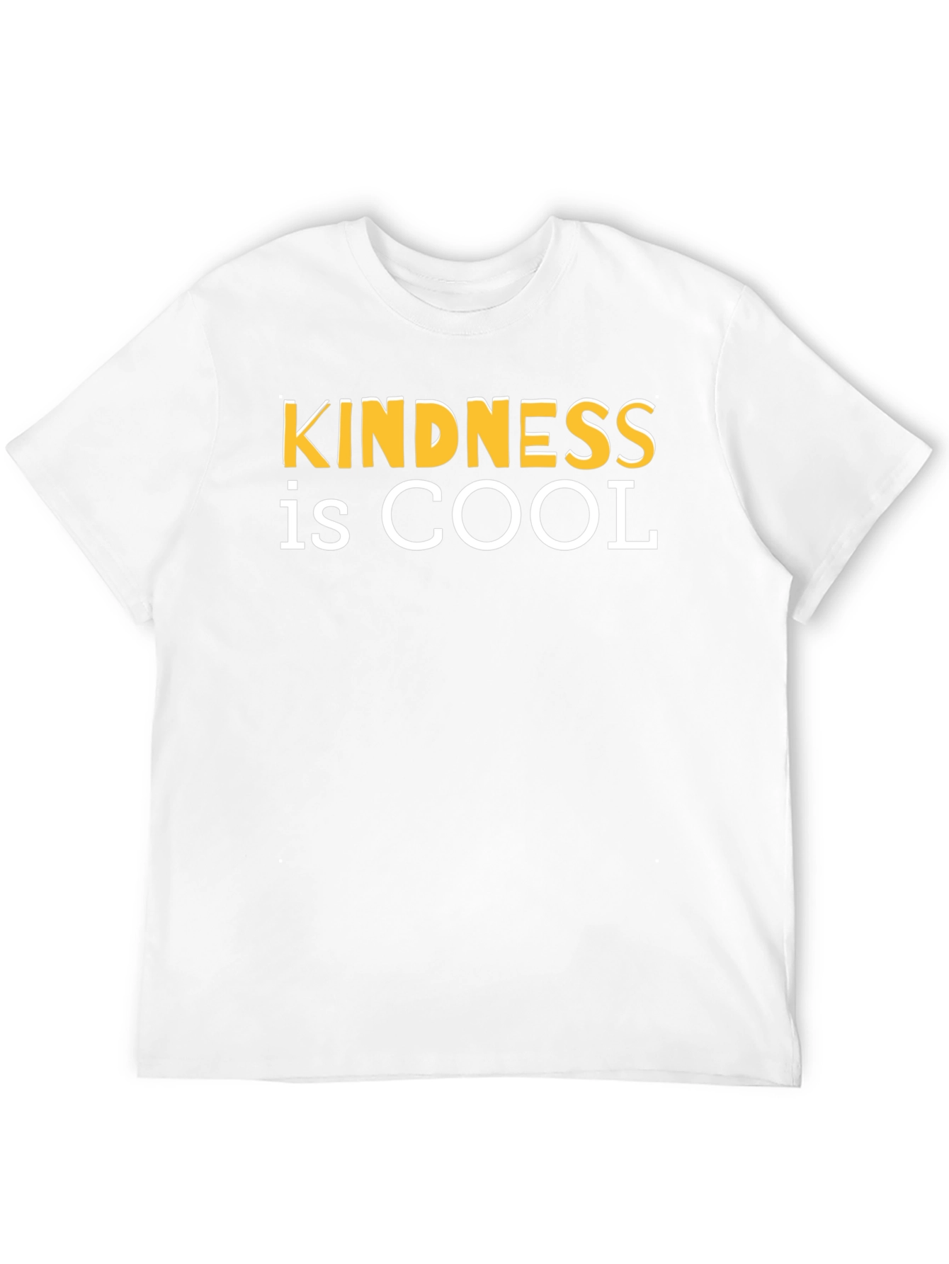 Kindness is Cool Black Graphic T-Shirt
