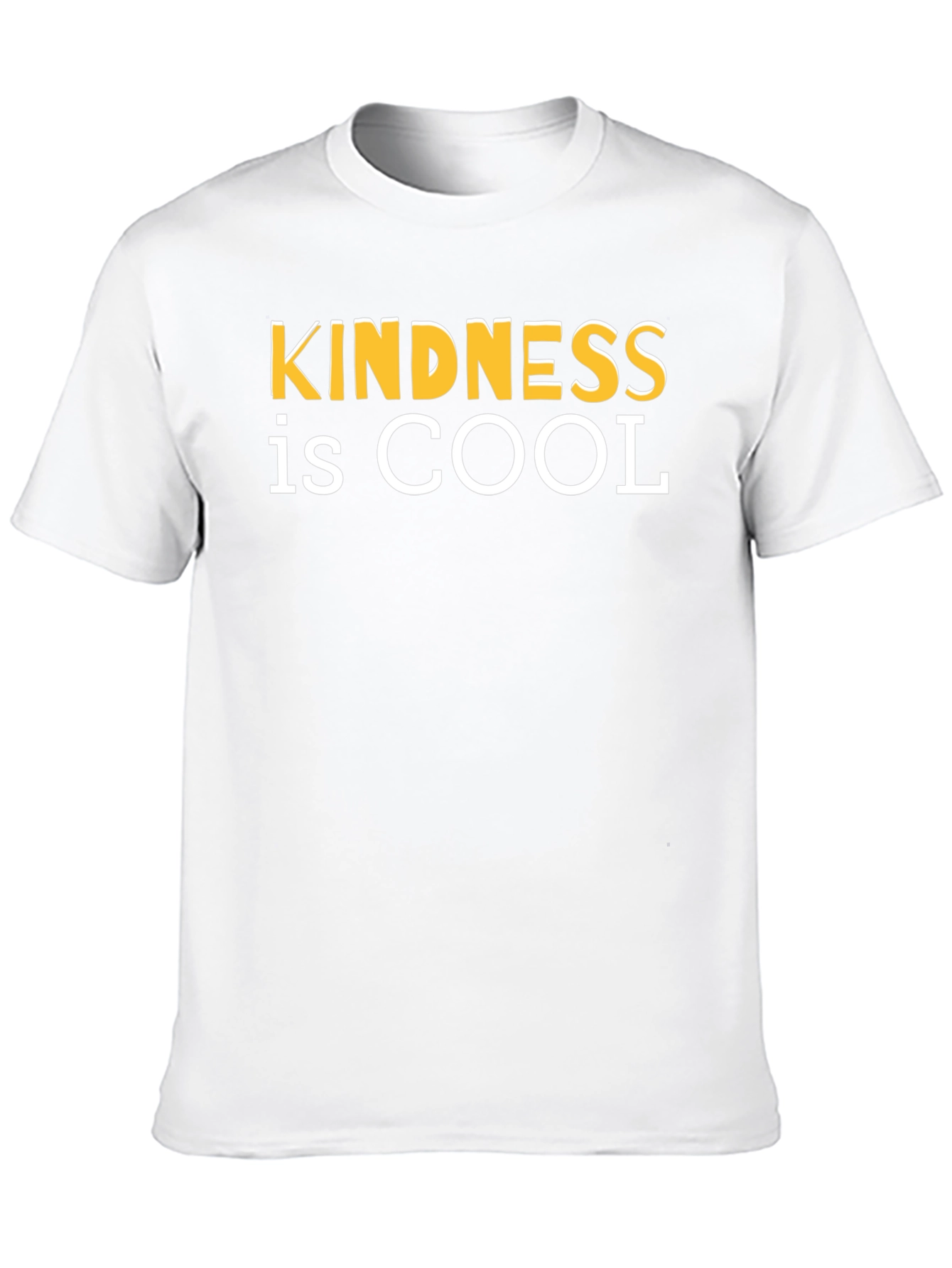 Kindness is Cool Black Graphic T-Shirt