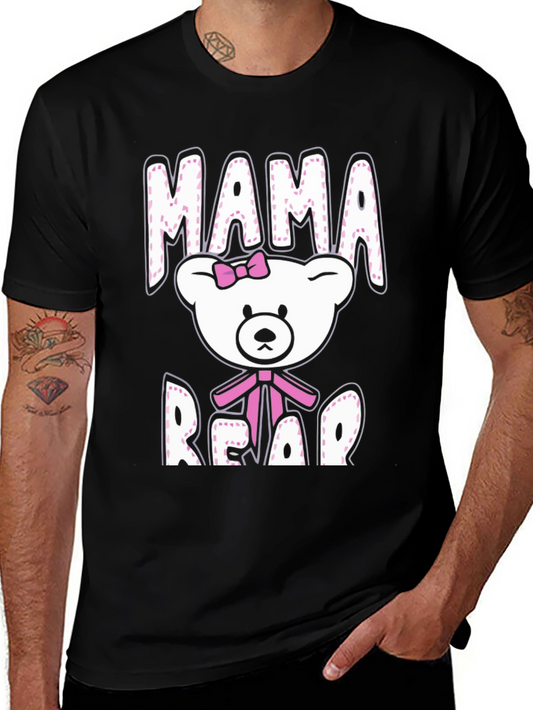 Mama Bear T-Shirt Cute Family Tee