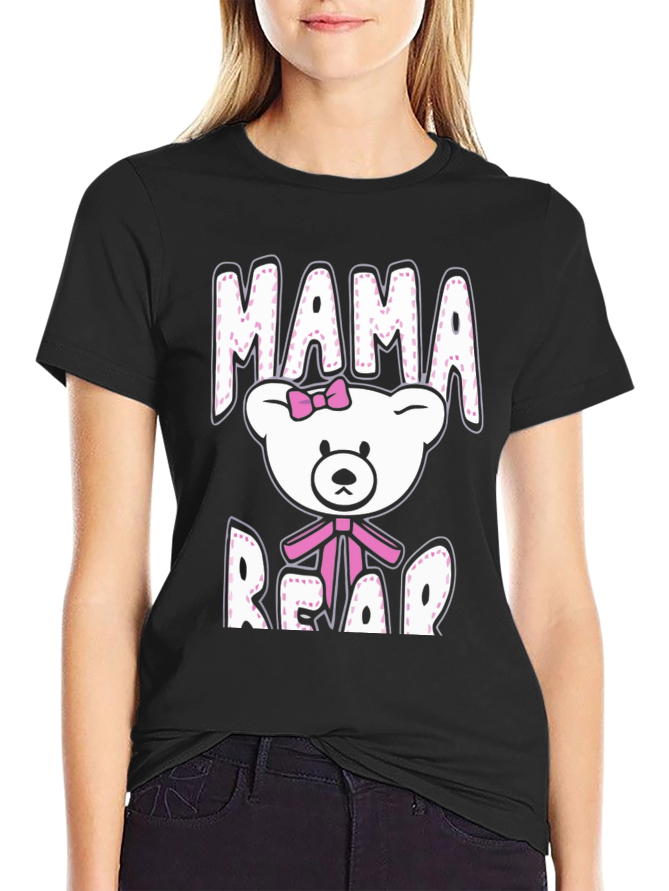 Mama Bear T-Shirt Cute Family Tee