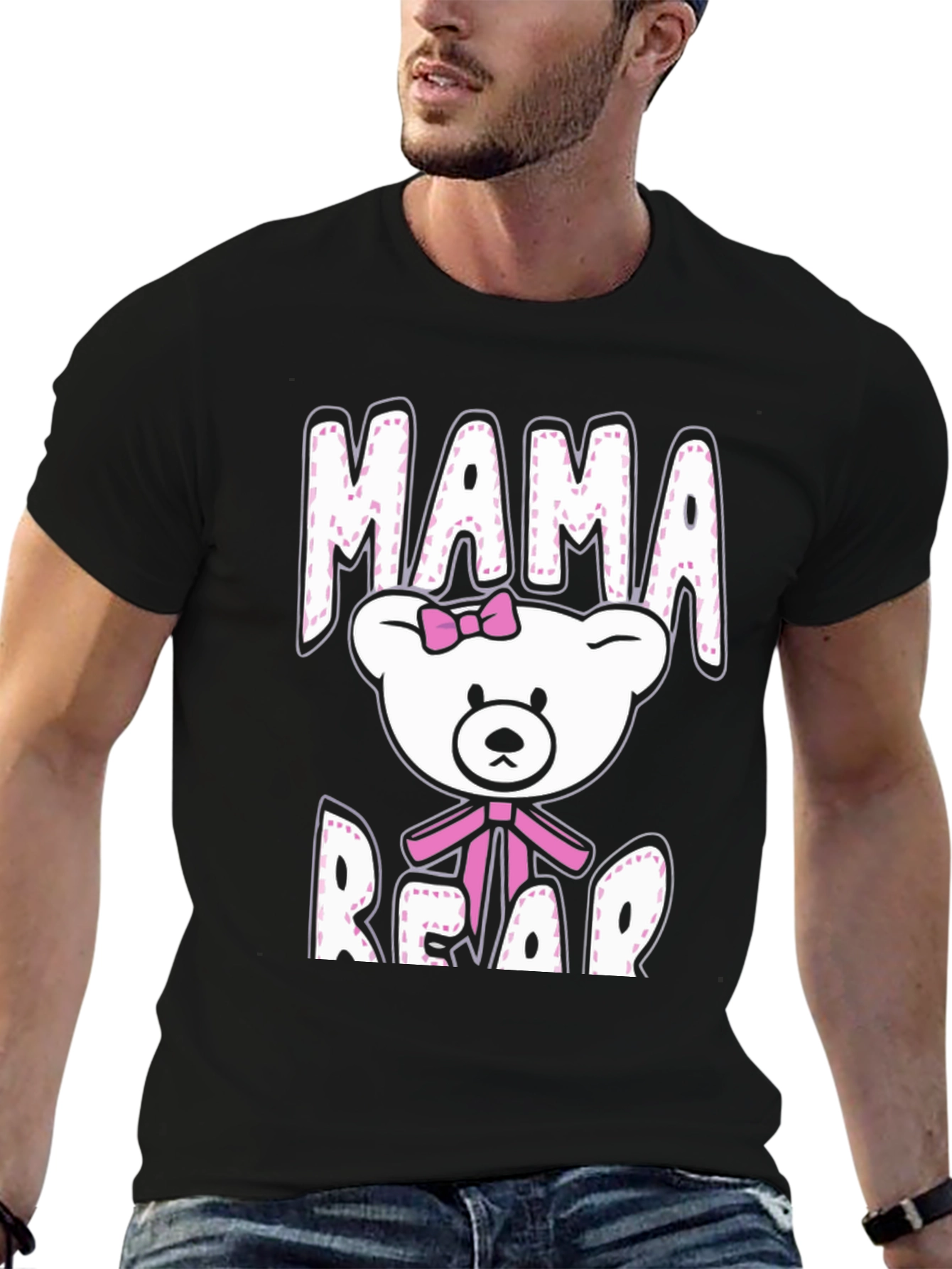 Mama Bear T-Shirt Cute Family Tee