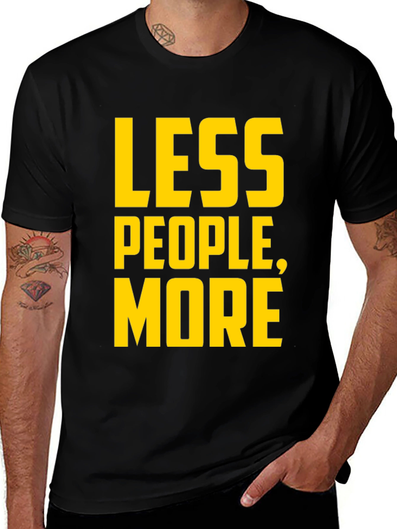 Less People More Introvert T-Shirt
