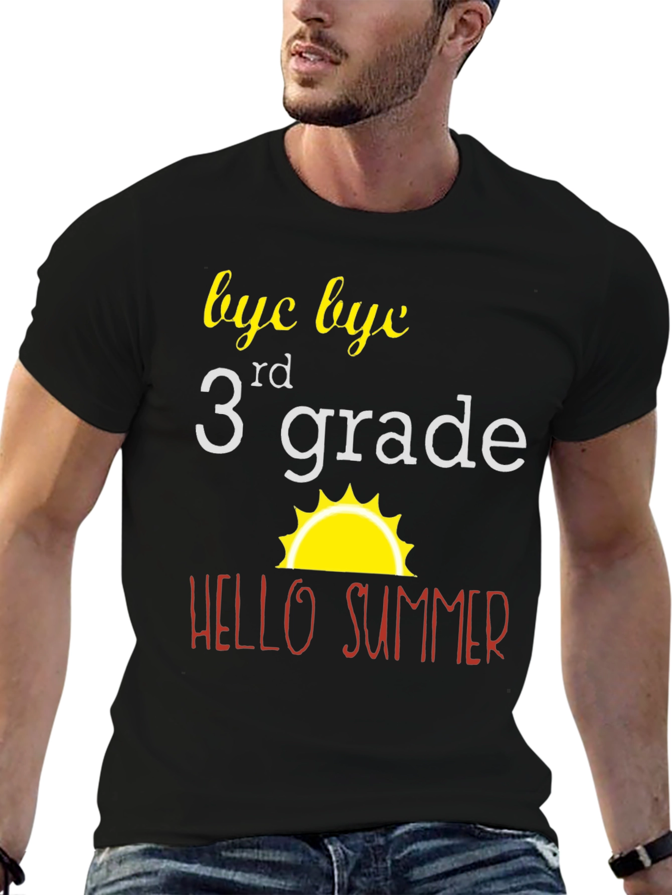 Bye Bye 3rd Grade T-Shirt - Hello Summer!