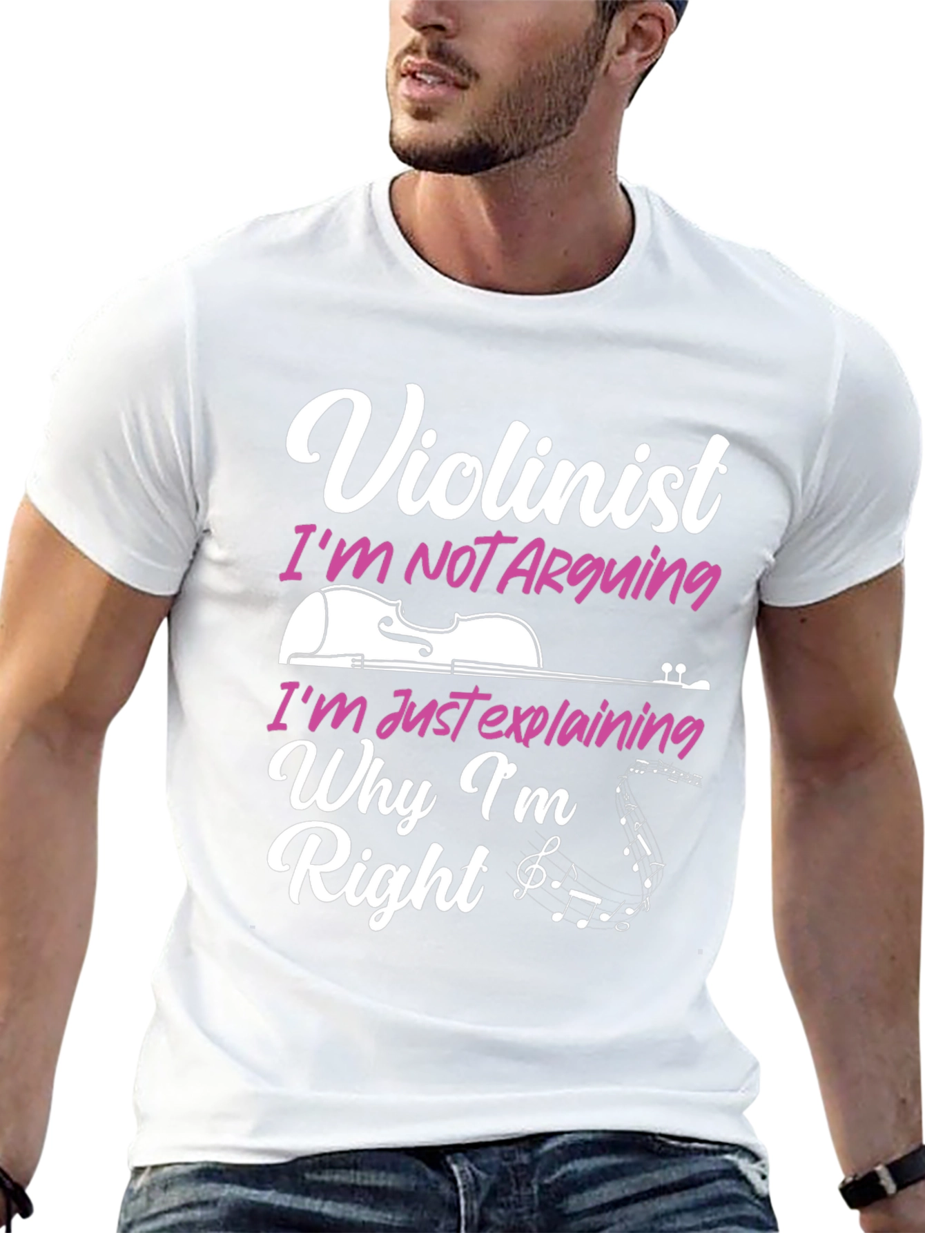 Violinist T-Shirt - Im Not Arguing Im Explaining