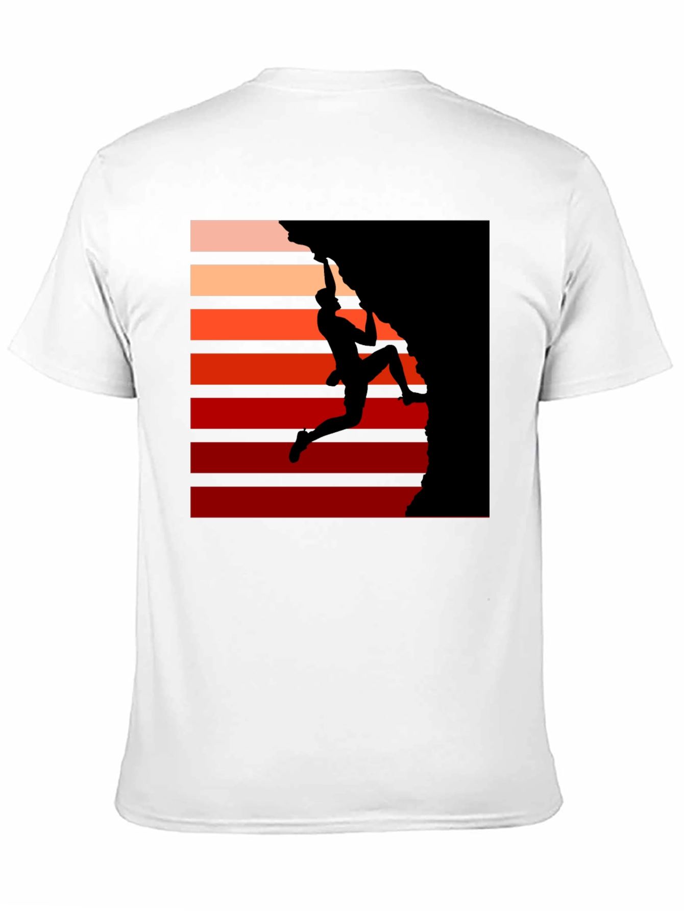Sunset Climber Graphic Tee - Rock Climbing T-Shirt