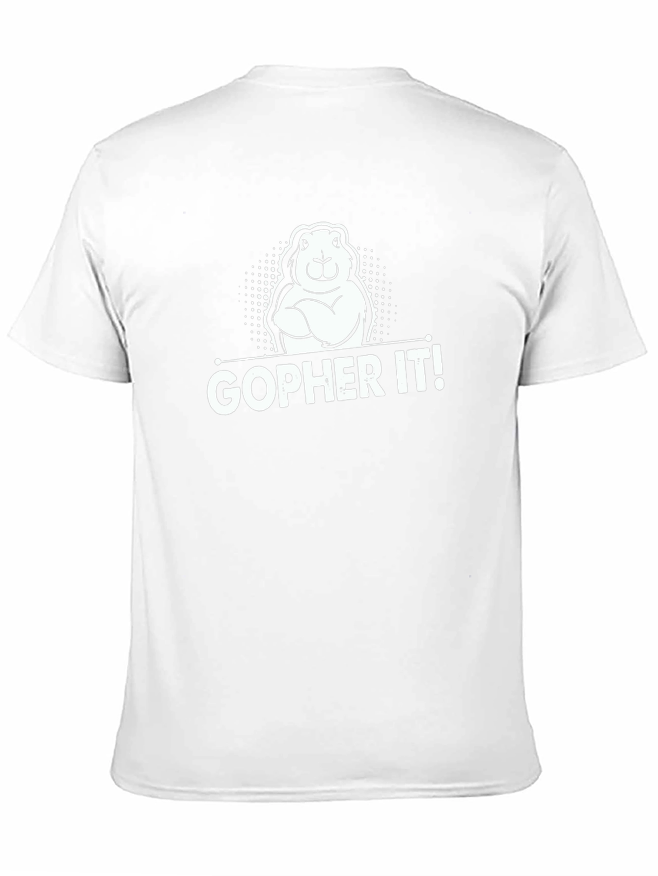 Gopher It! Black Graphic Tee