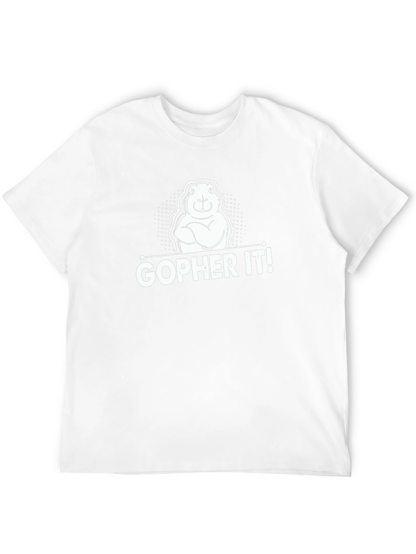 Gopher It! Black Graphic Tee