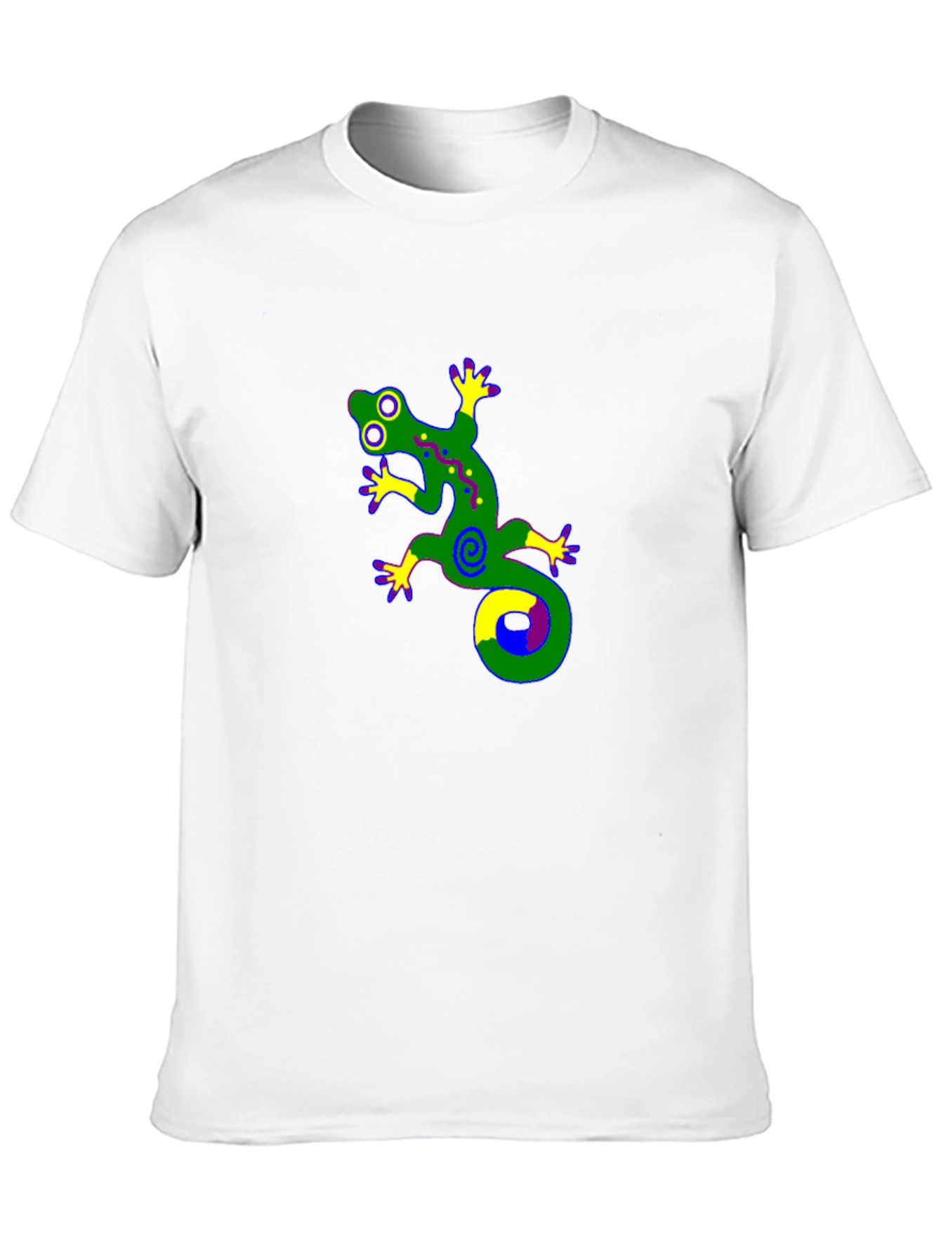 Lizard Graphic T-Shirt - Black