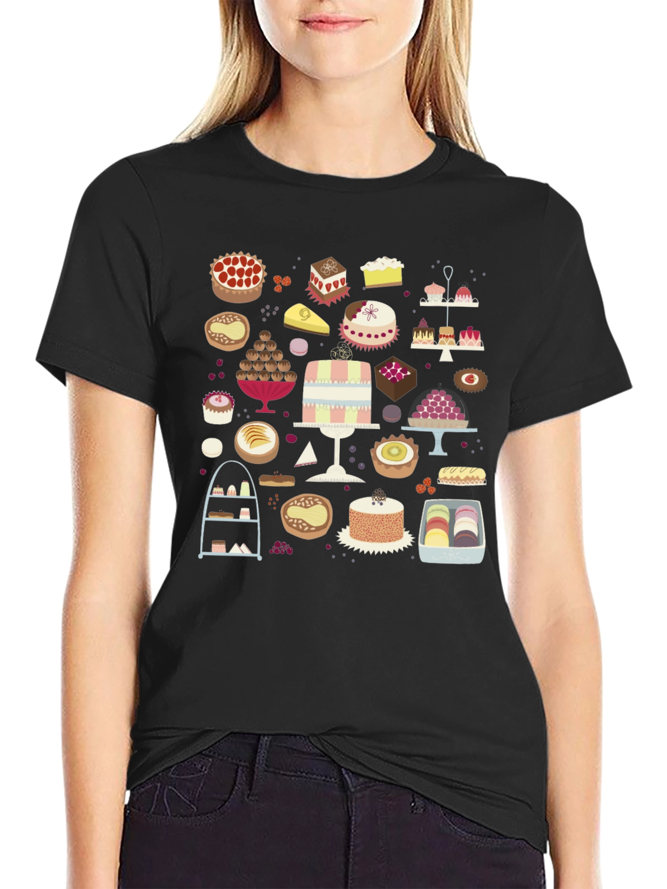 Dessert Lover Graphic T-Shirt