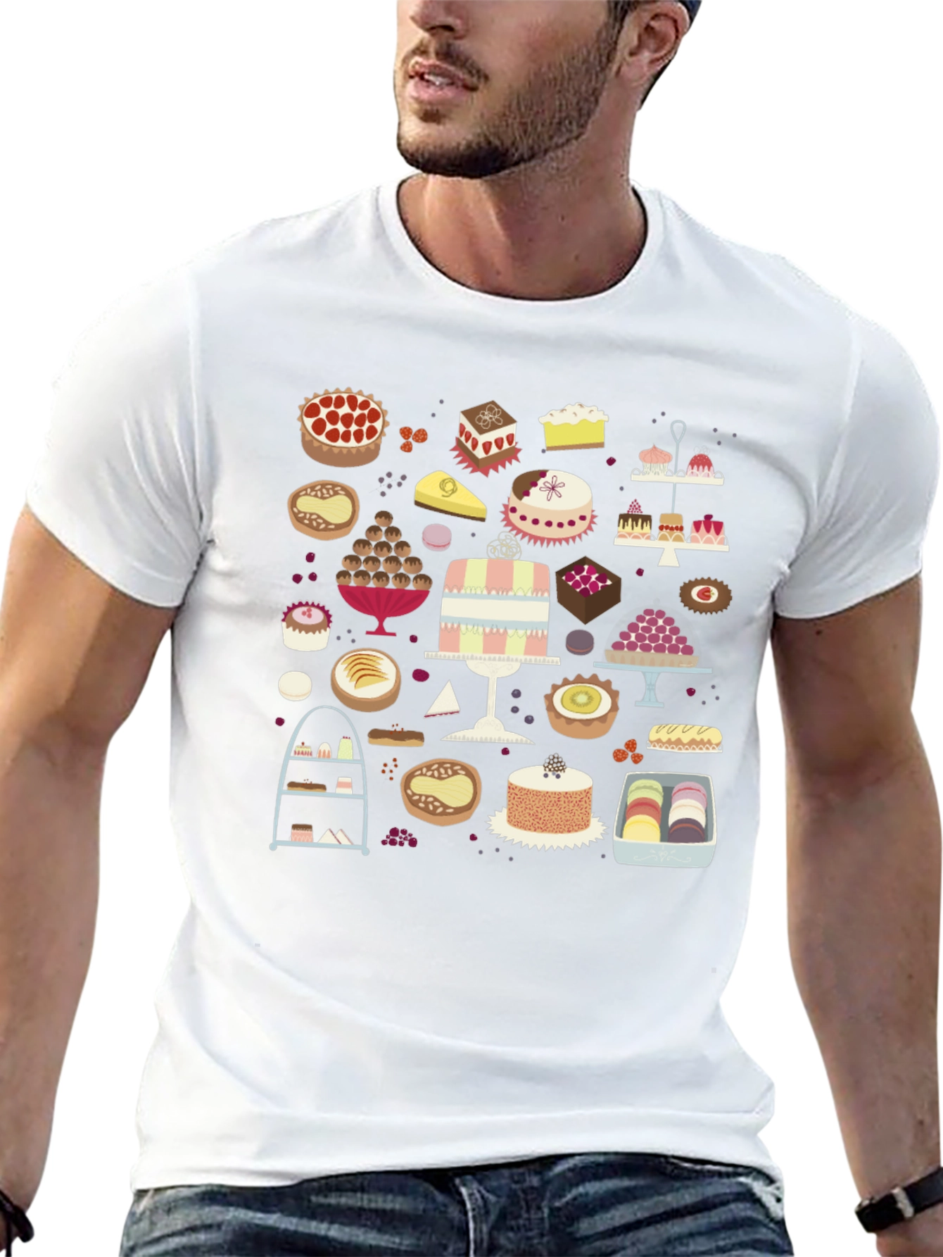 Dessert Lover Graphic T-Shirt