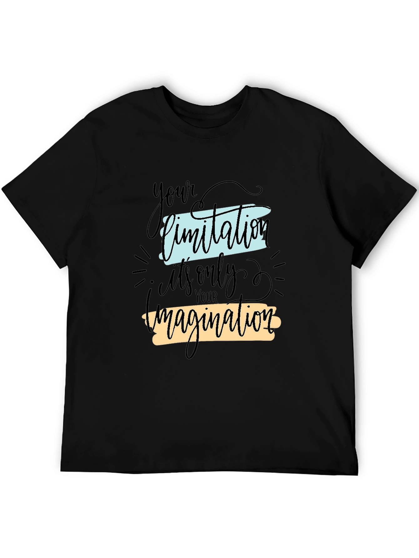 Inspirational Graphic Tee - Your Limitation Imagination