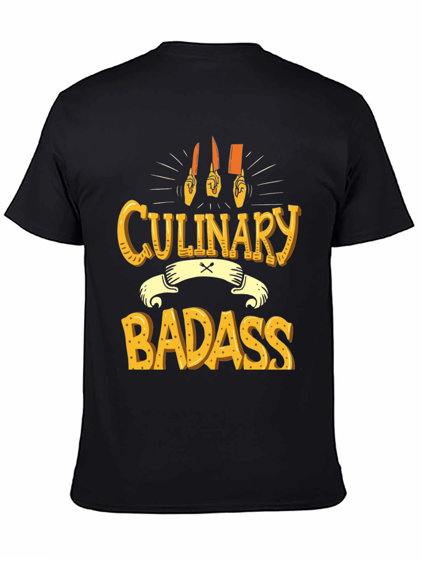 Culinary Badass Black Graphic Tee