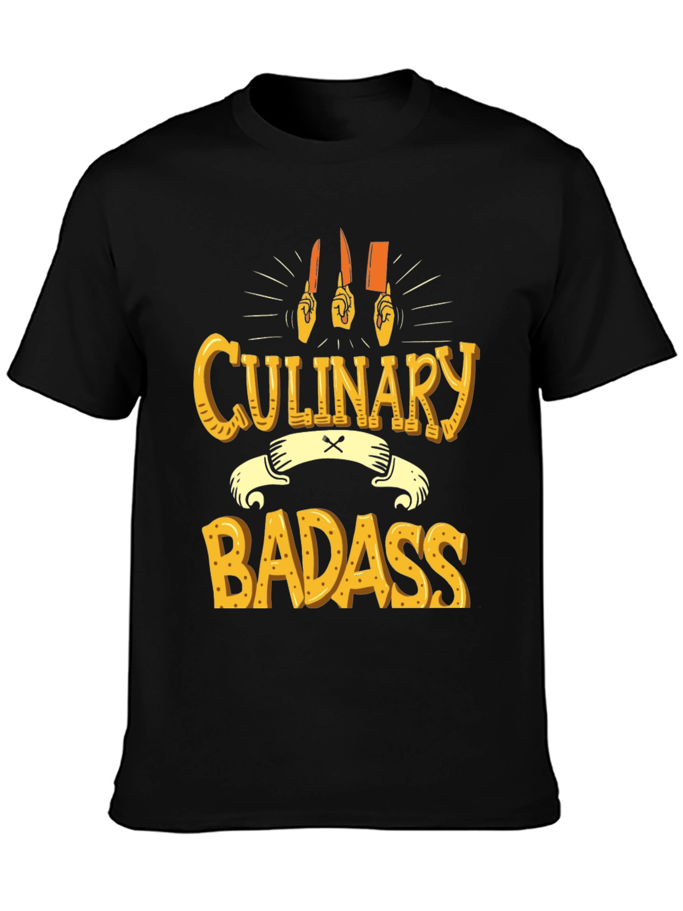 Culinary Badass Black Graphic Tee
