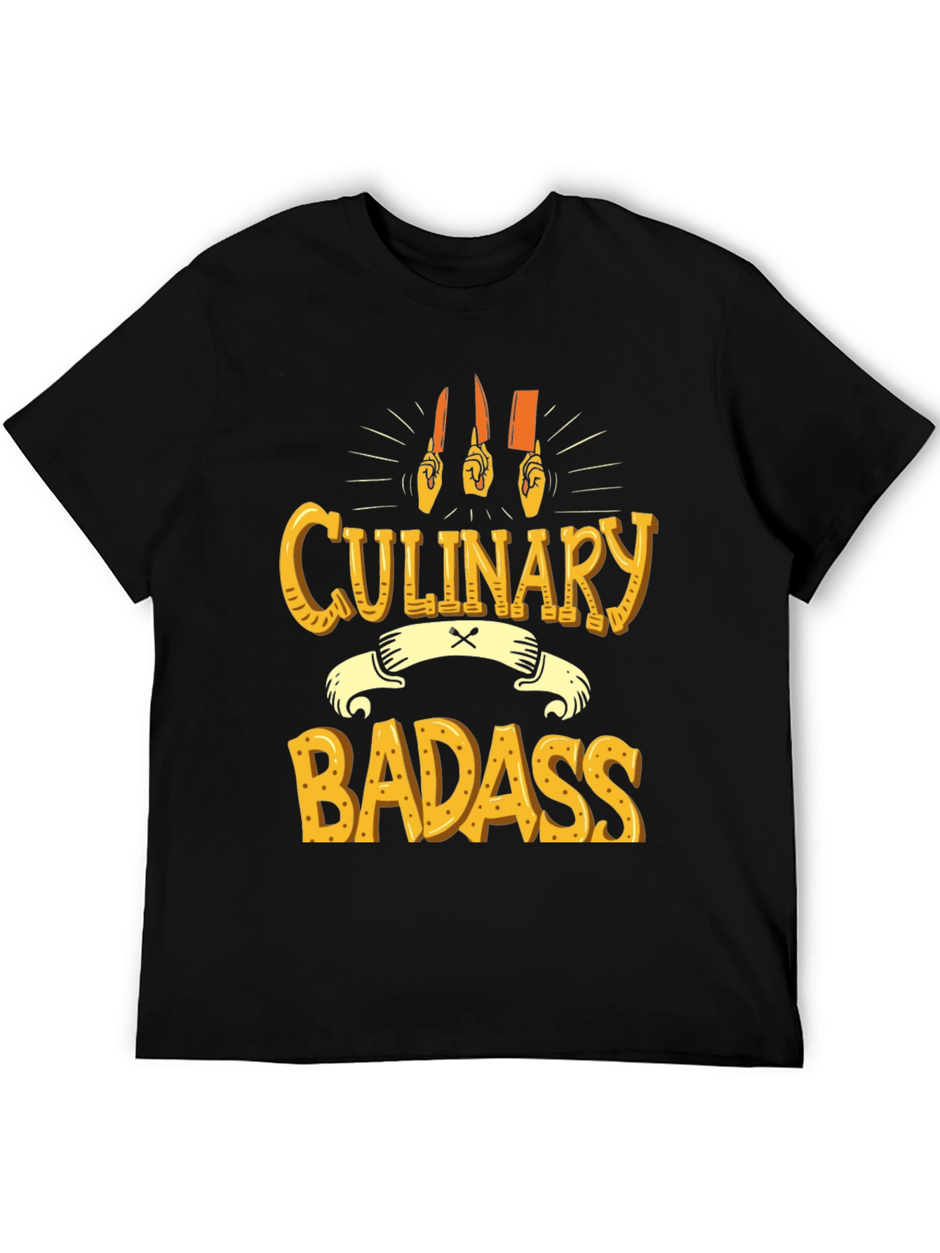 Culinary Badass Black Graphic Tee