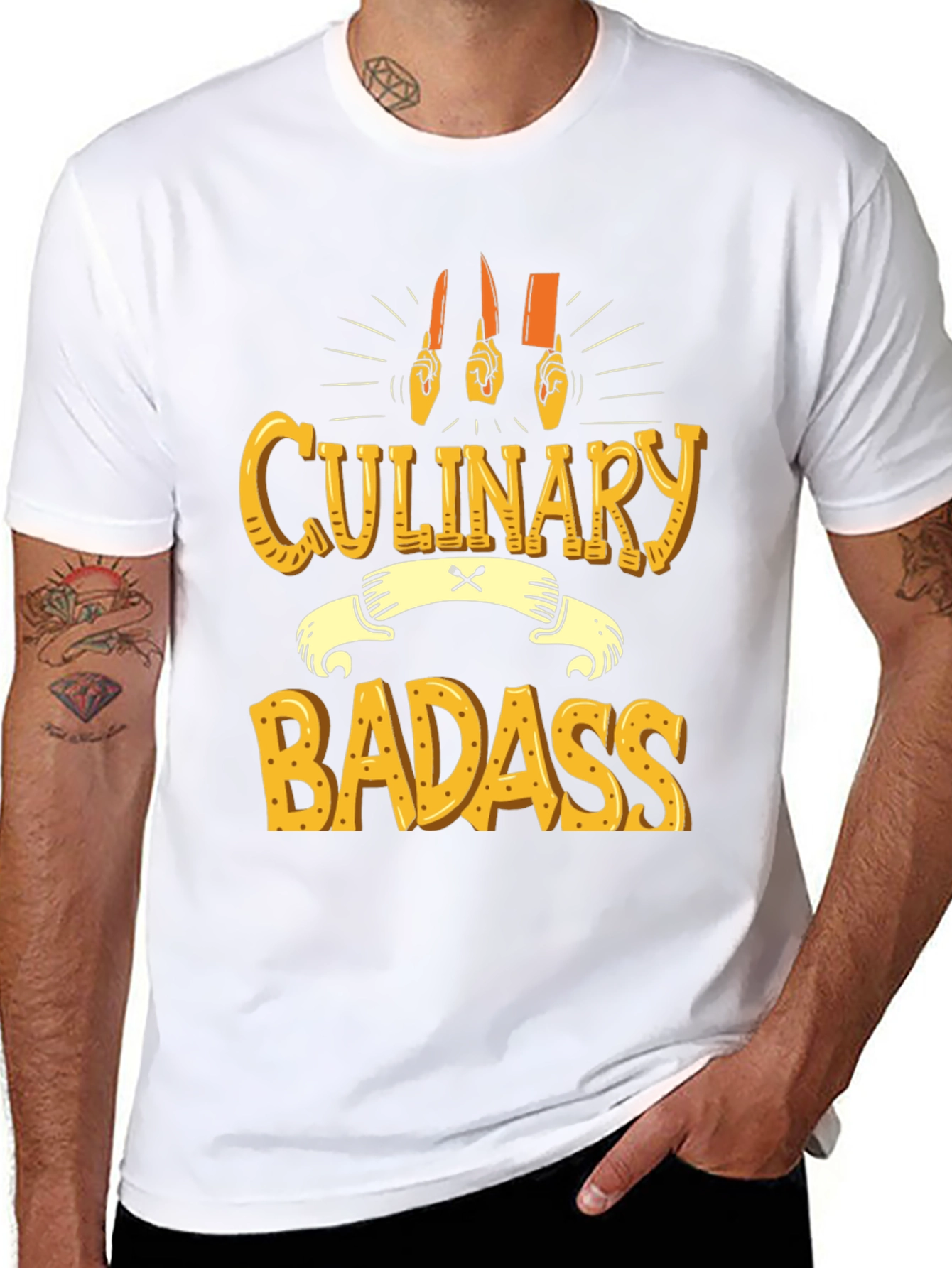 Culinary Badass Black Graphic Tee