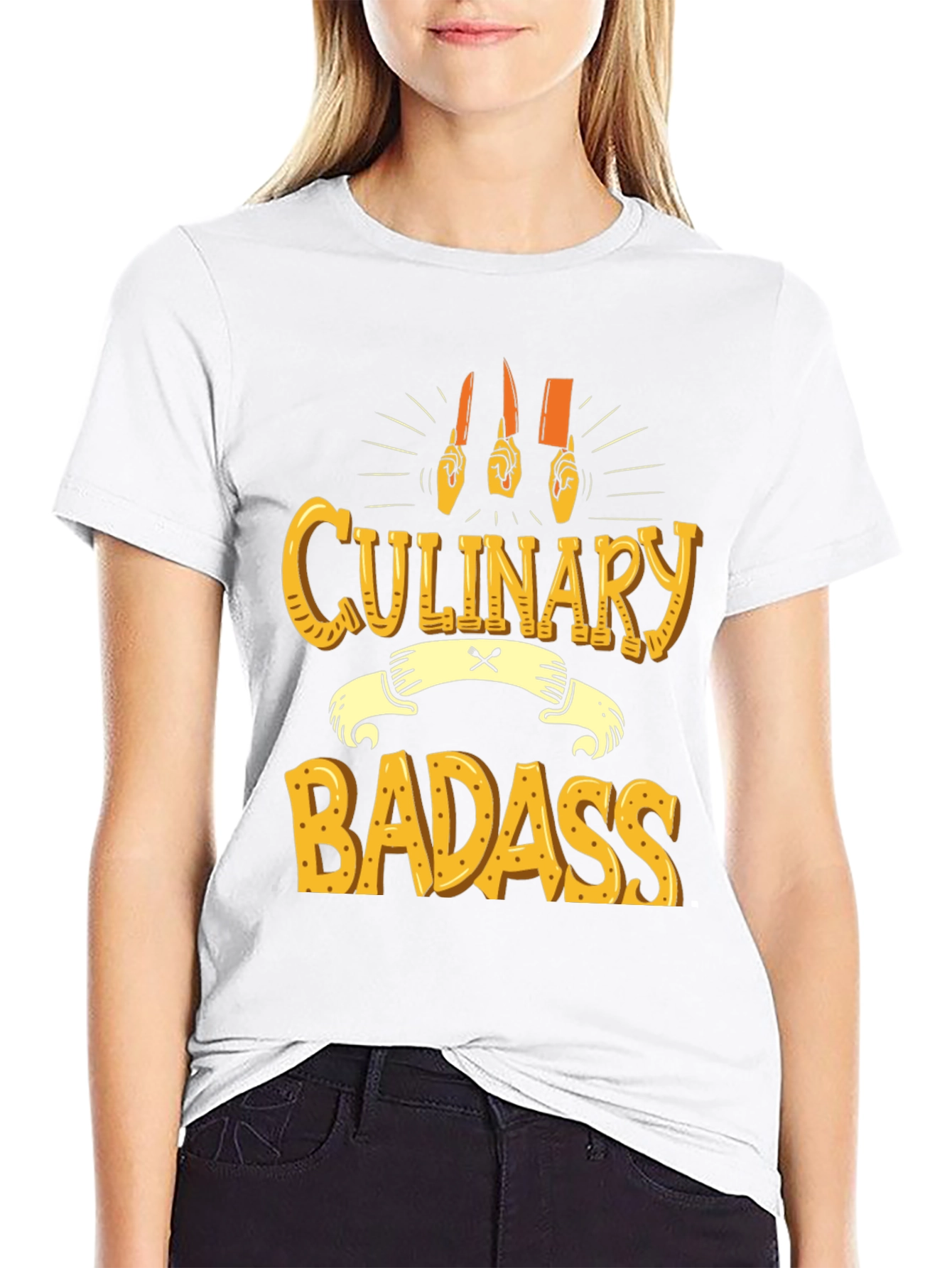Culinary Badass Black Graphic Tee