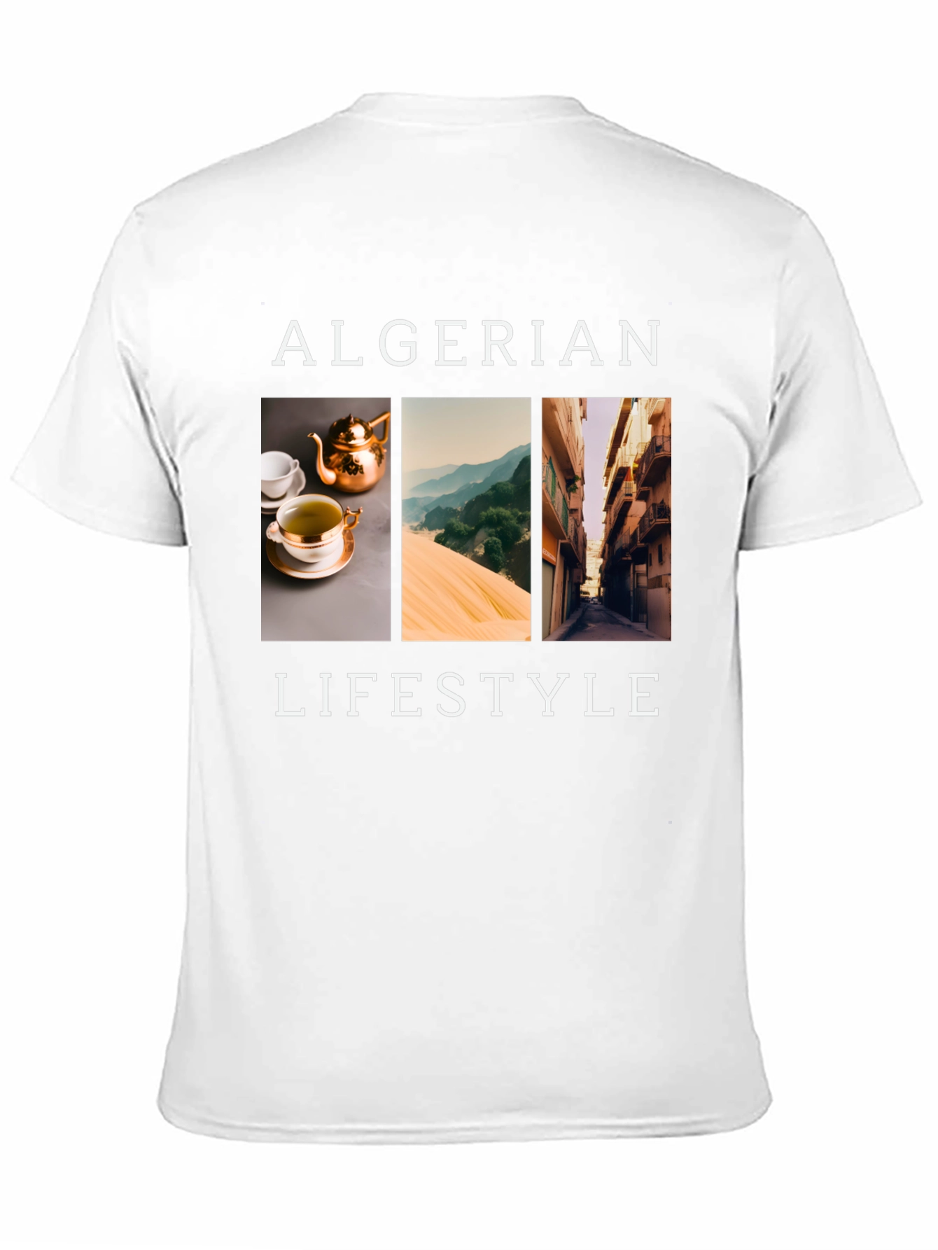 Algerian Lifestyle Black T-Shirt