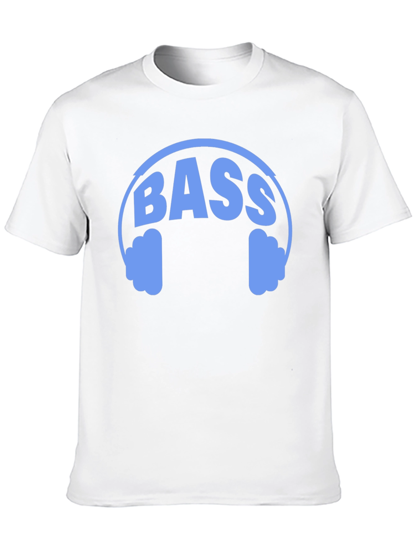 Bass Headphones Graphic Tee - Music Lover Shirt