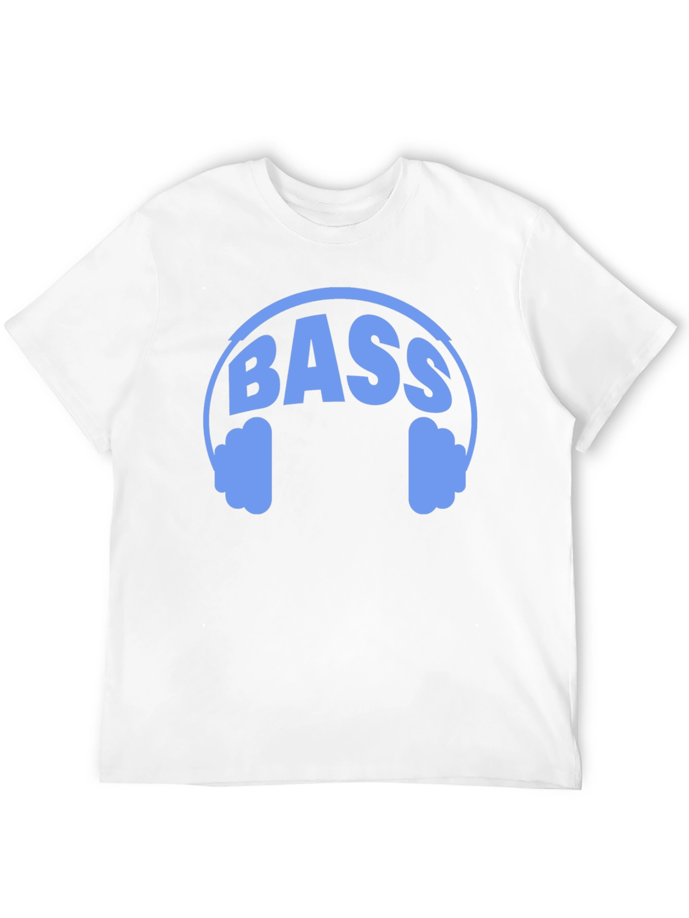 Bass Headphones Graphic Tee - Music Lover Shirt