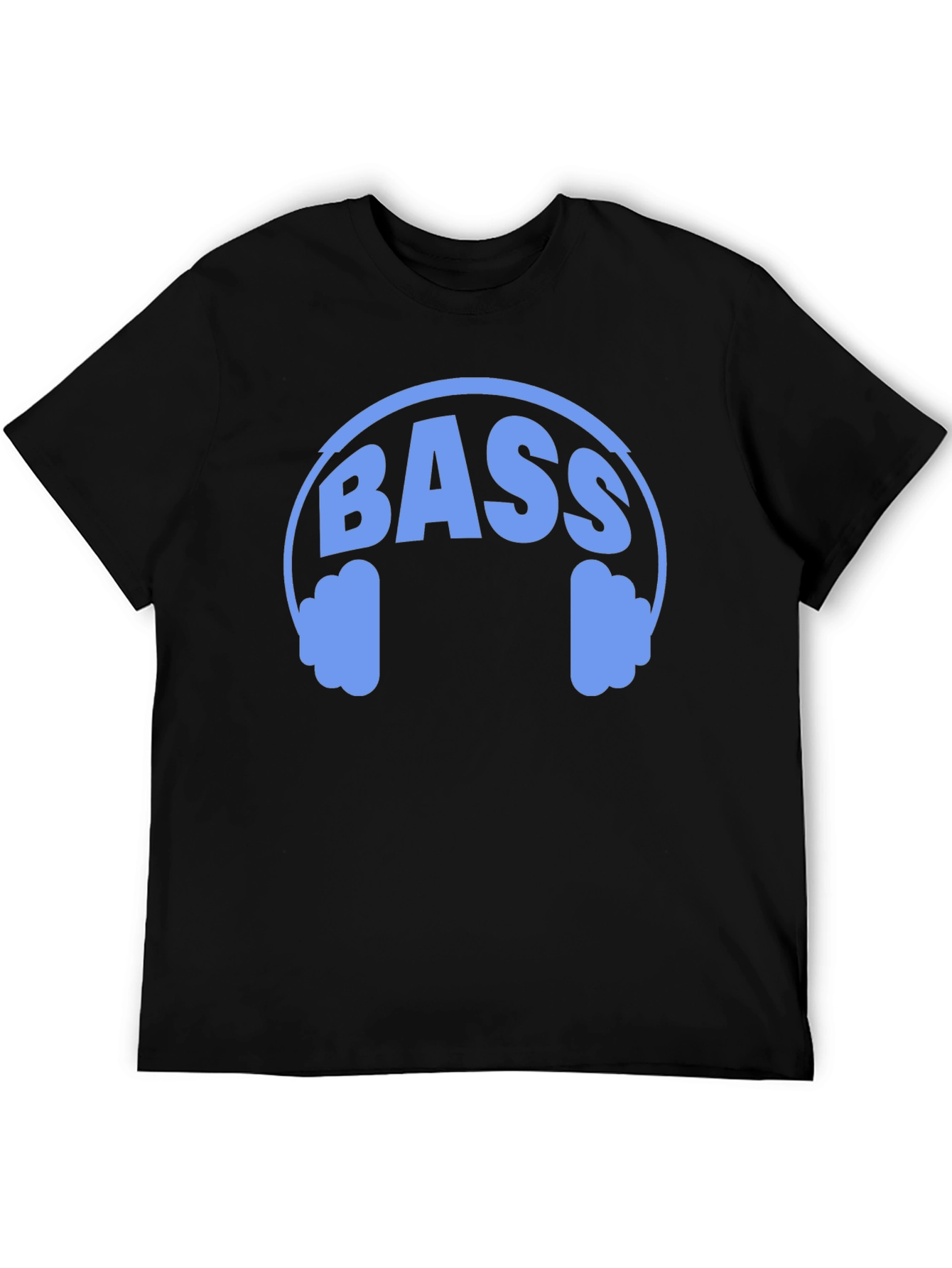 Bass Headphones Graphic Tee - Music Lover Shirt