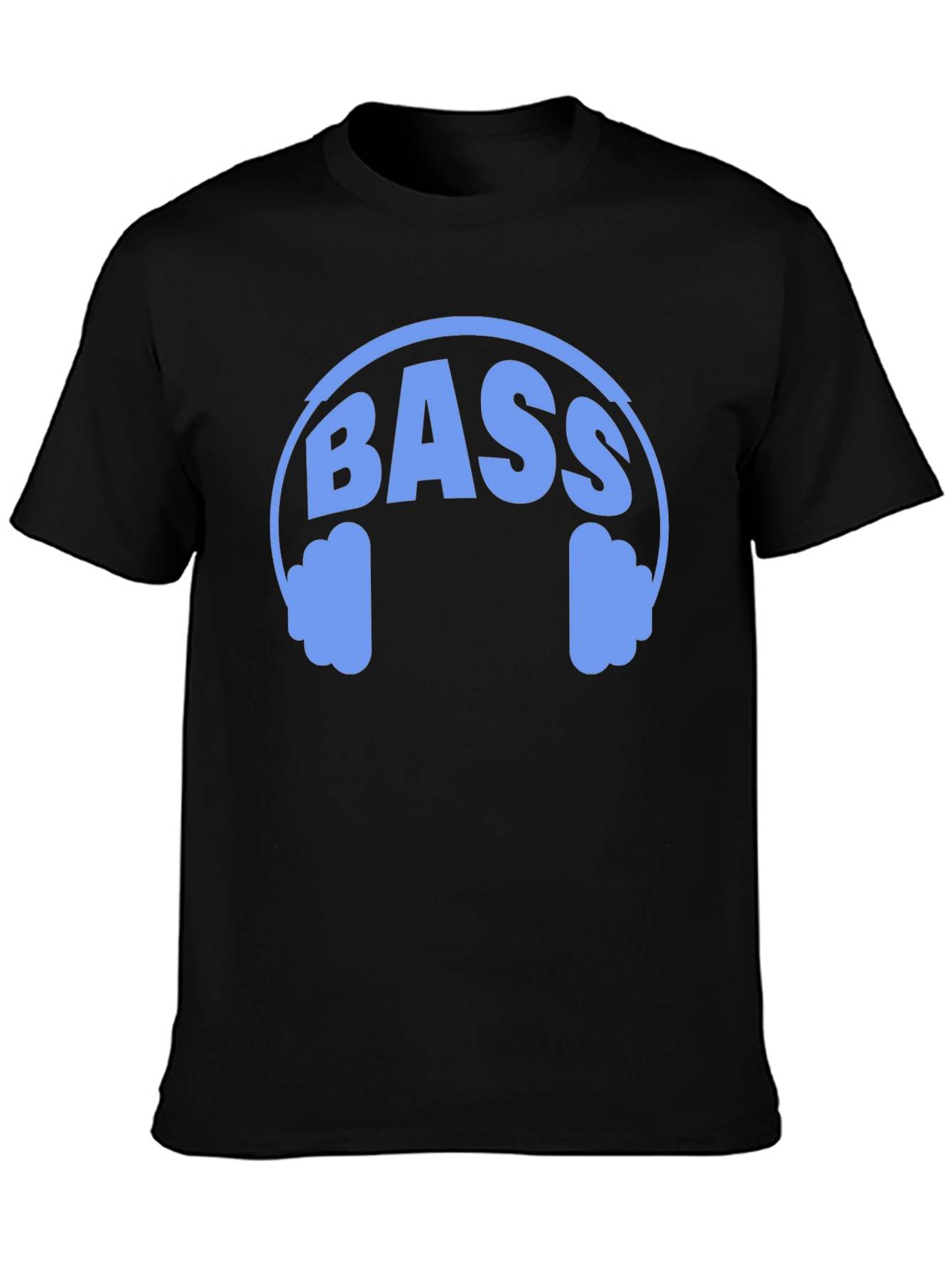 Bass Headphones Graphic Tee - Music Lover Shirt